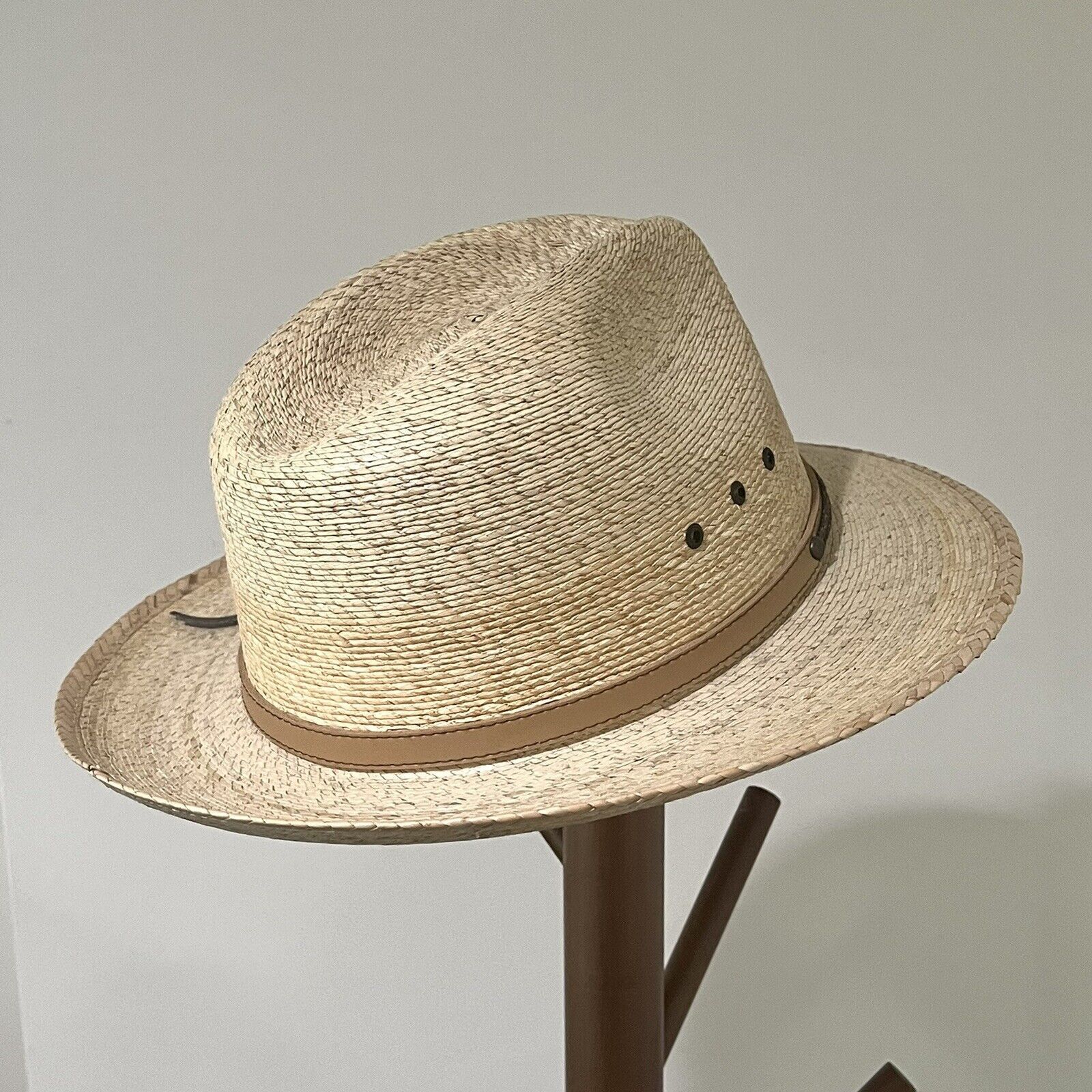 Other Palmoro Hats Straw Panama Hat Size 60 Sahuayo Legítimo Size ONE SIZE - 6 Thumbnail