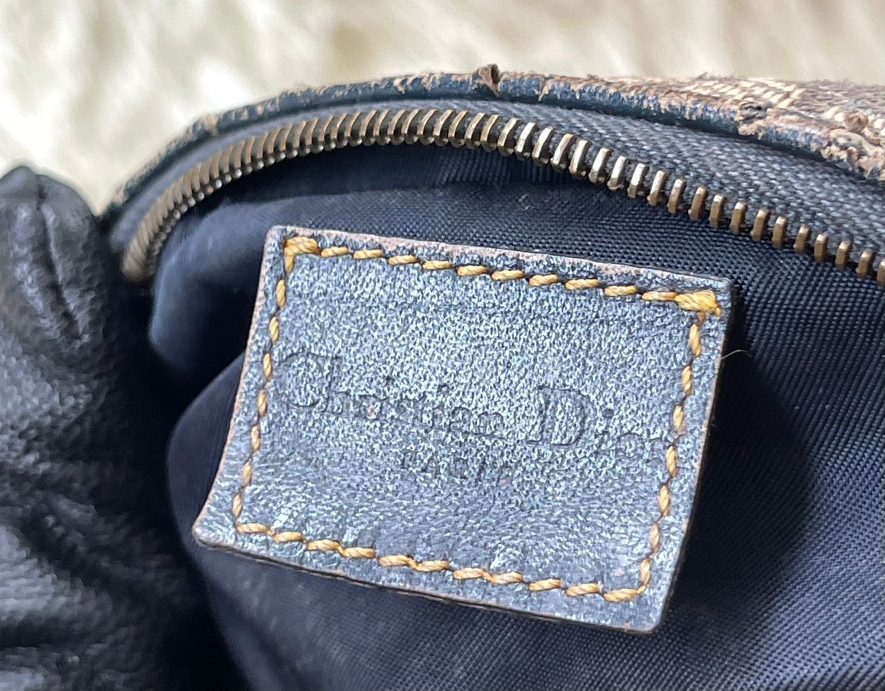 Christian Dior Monsieur × Vintage Christian Dior Trotter Toiletry Pouch Clutch Bag Size ONE SIZE - 17 Thumbnail
