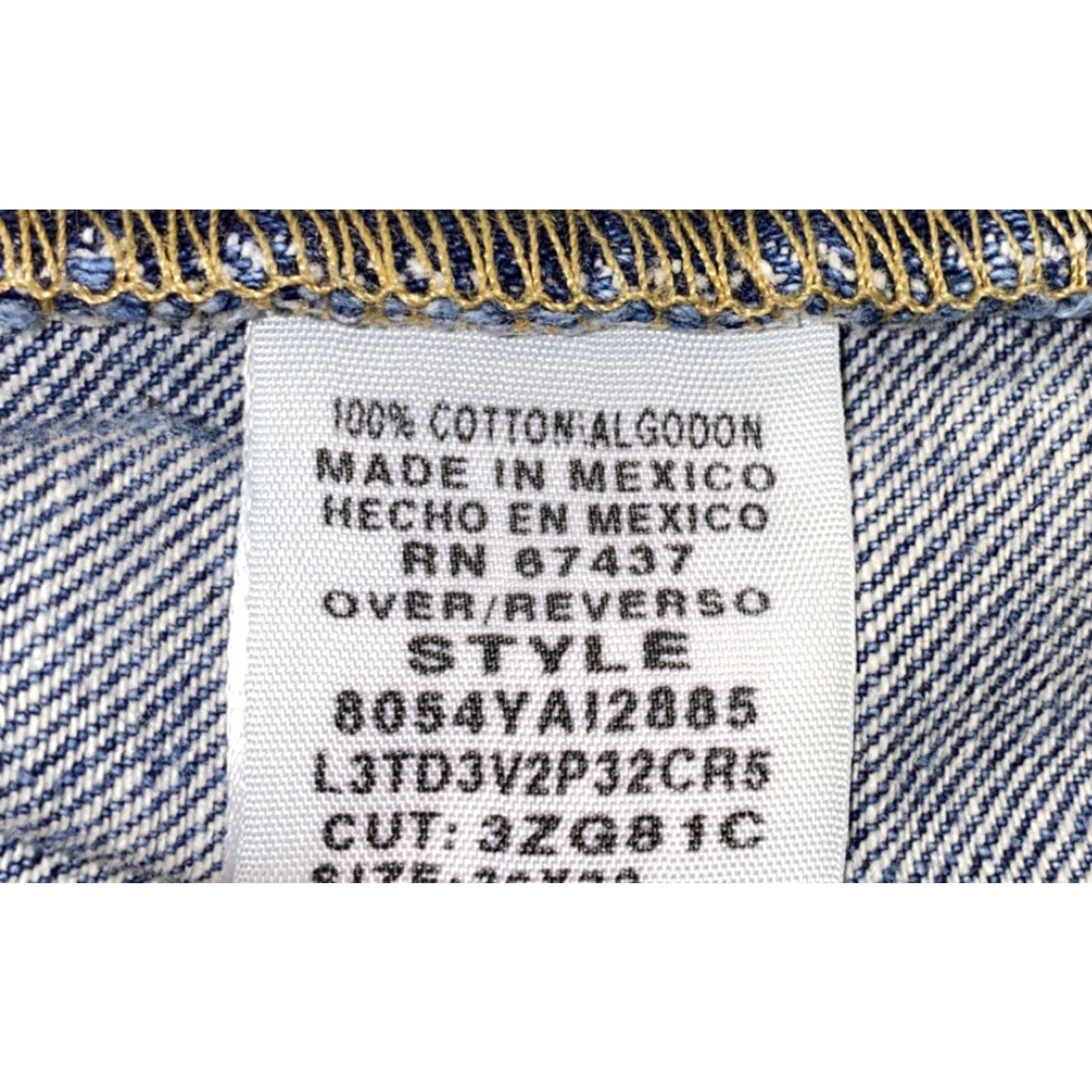 Polo Ralph Lauren Polo Ralph Lauren Mens Blue Denim Jeans Size 36 x 32 Zip Fly Regular Fit Size US M / EU 48-50 / 2 - 7 Thumbnail