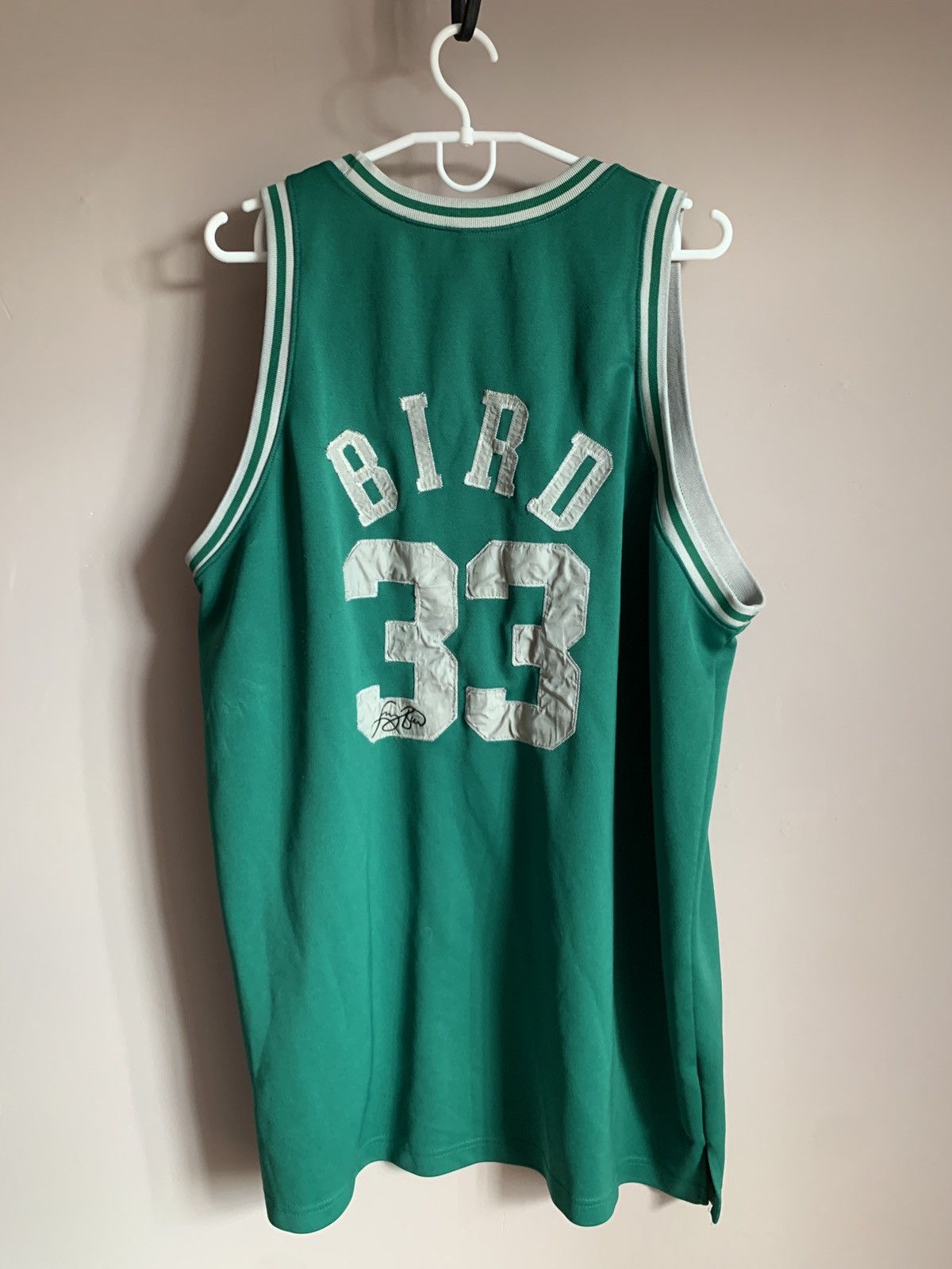 NBA × Vintage Boston Celtics Basketball Jersey NBA Retro Shirt BIRD #33 Size US XXL / EU 58 / 5 - 1 Thumbnail