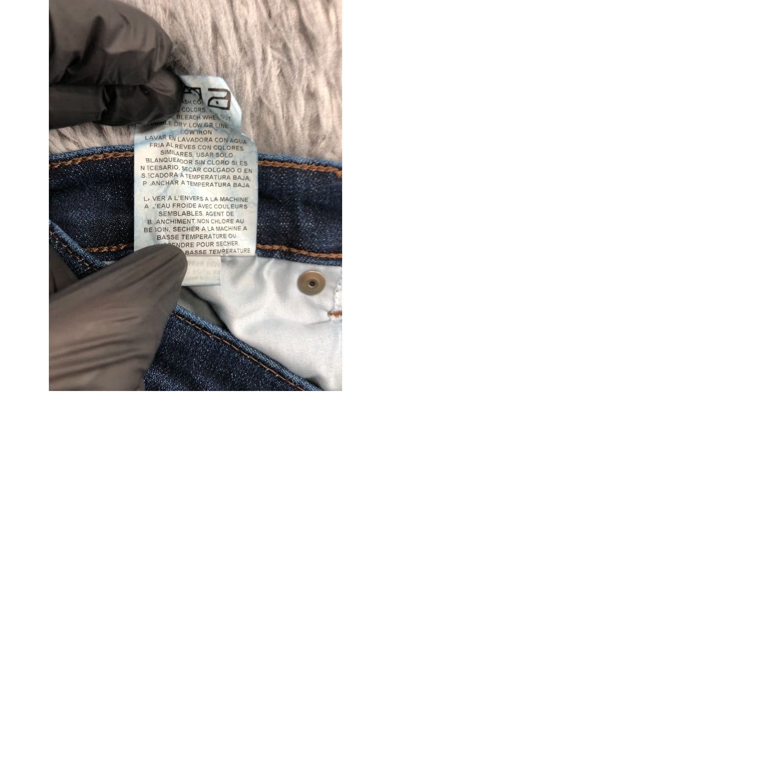 Lee Lee Jeans Size 12 Short Relaxed Straight Denim Blue 5-Pocket Womens Classic Fit Modern Series Size 34" / US 12 / IT 48 - 9 Thumbnail