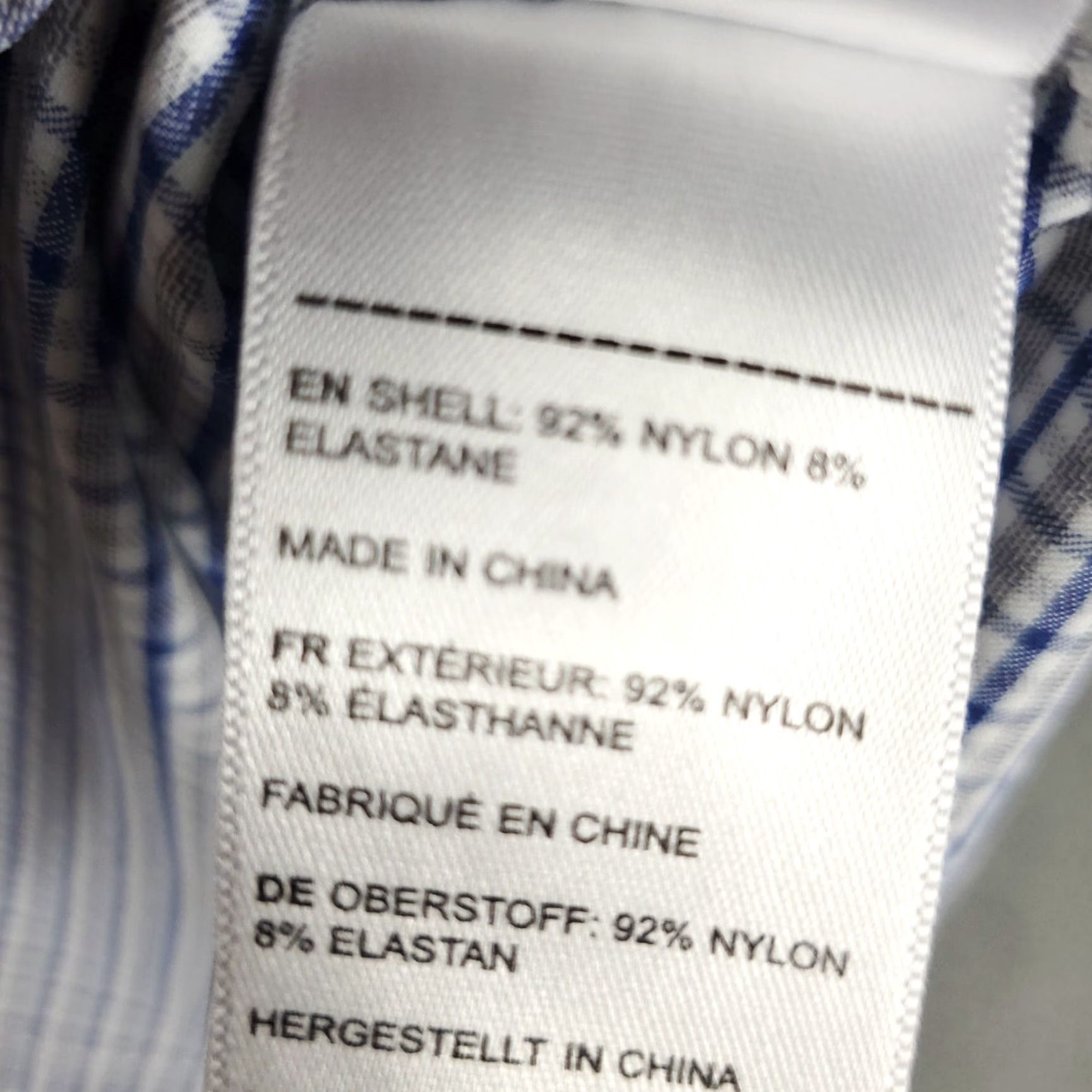 UNTUCKit UNTUCKit Blue Plaid Button-Up Shirt Mens Medium Slim Fit Long Sleeve Casual Size US M / EU 48-50 / 2 - 7 Thumbnail