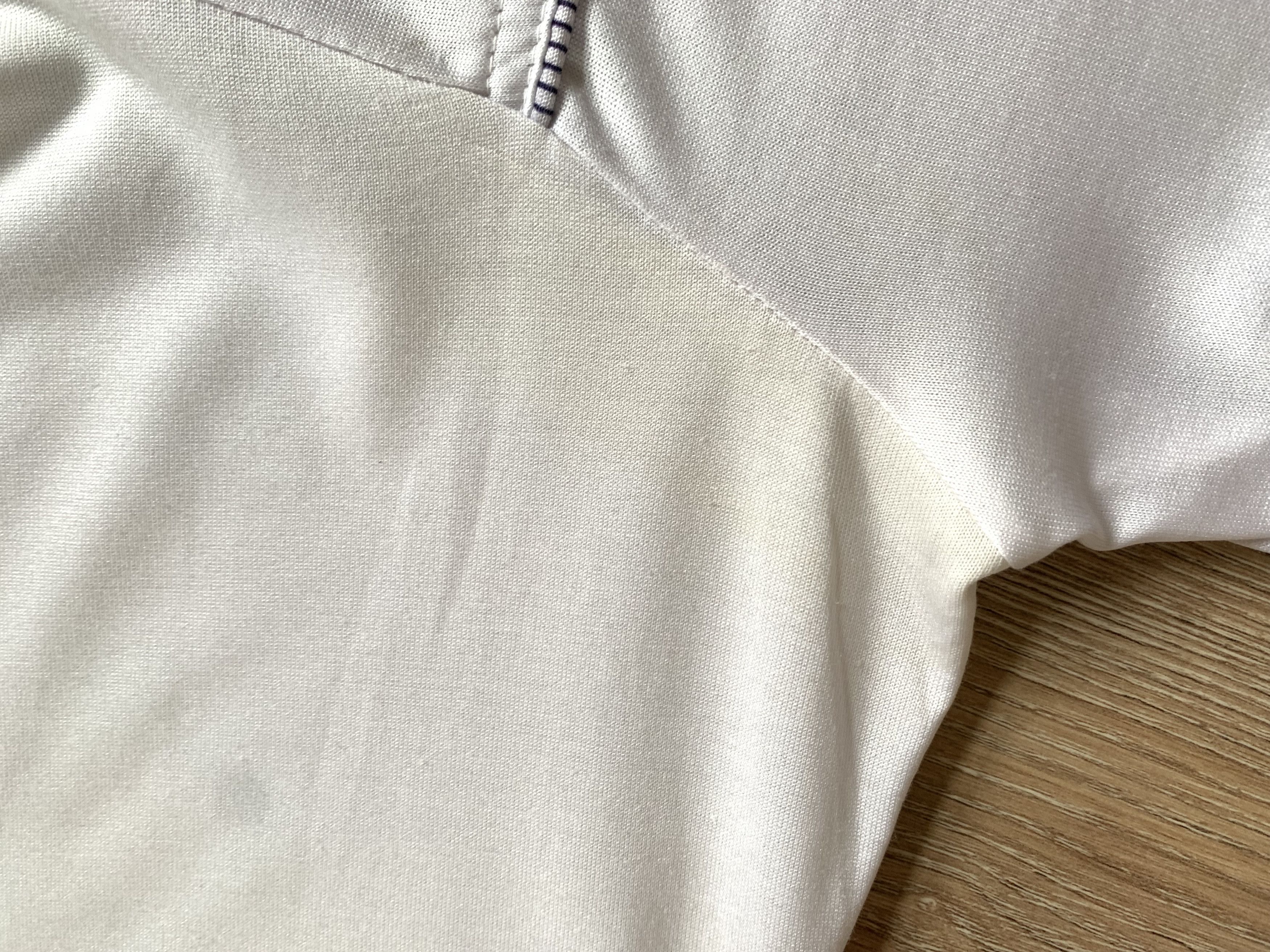 Berghaus × Vintage Berghaus Vintage White Cotton Pocket Polo T-Shirt Size US L / EU 52-54 / 3 - 7 Thumbnail