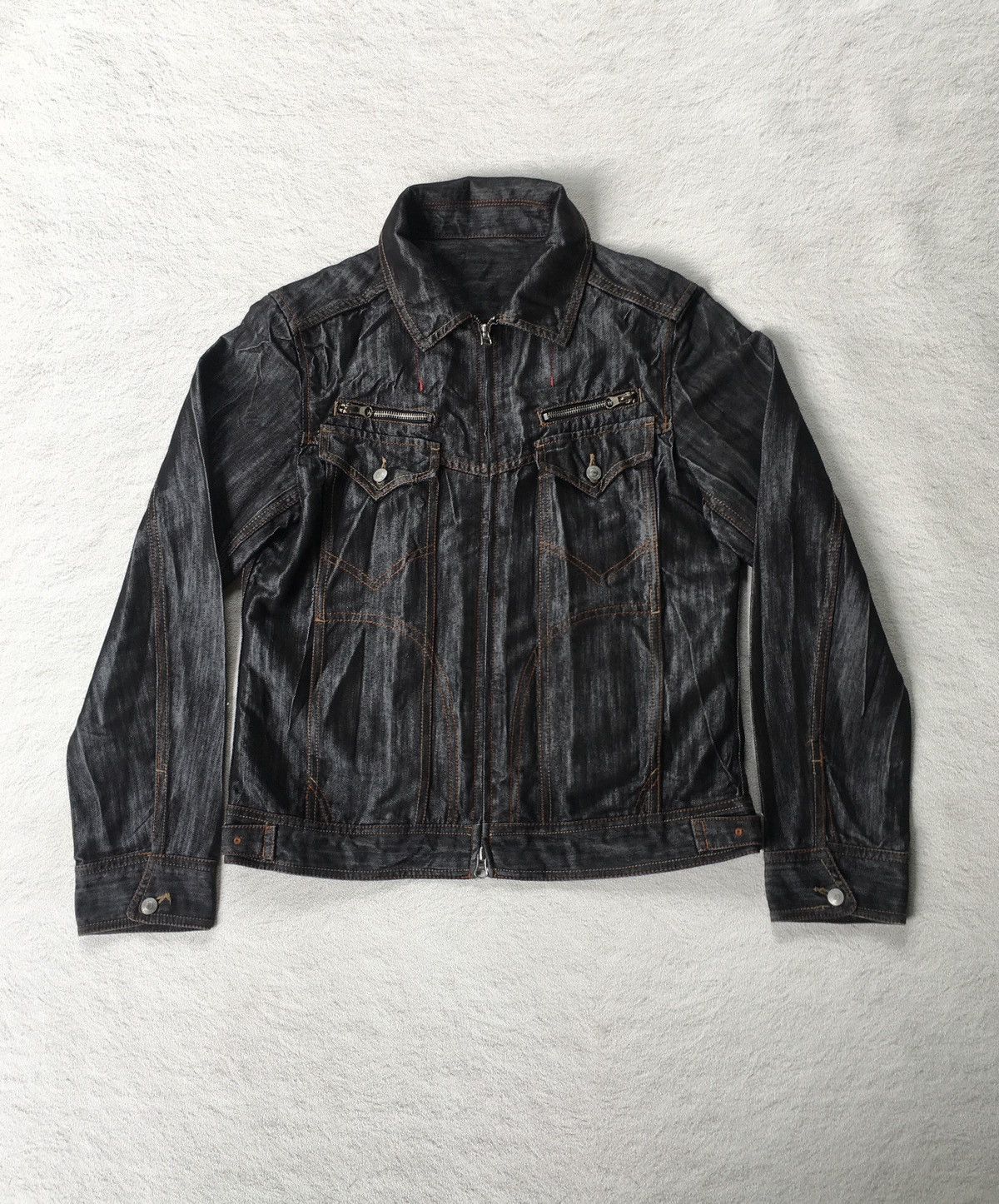 Tornado Mart Semantic Design Denim Jacket Size US M / EU 48-50 / 2 - 5 Thumbnail