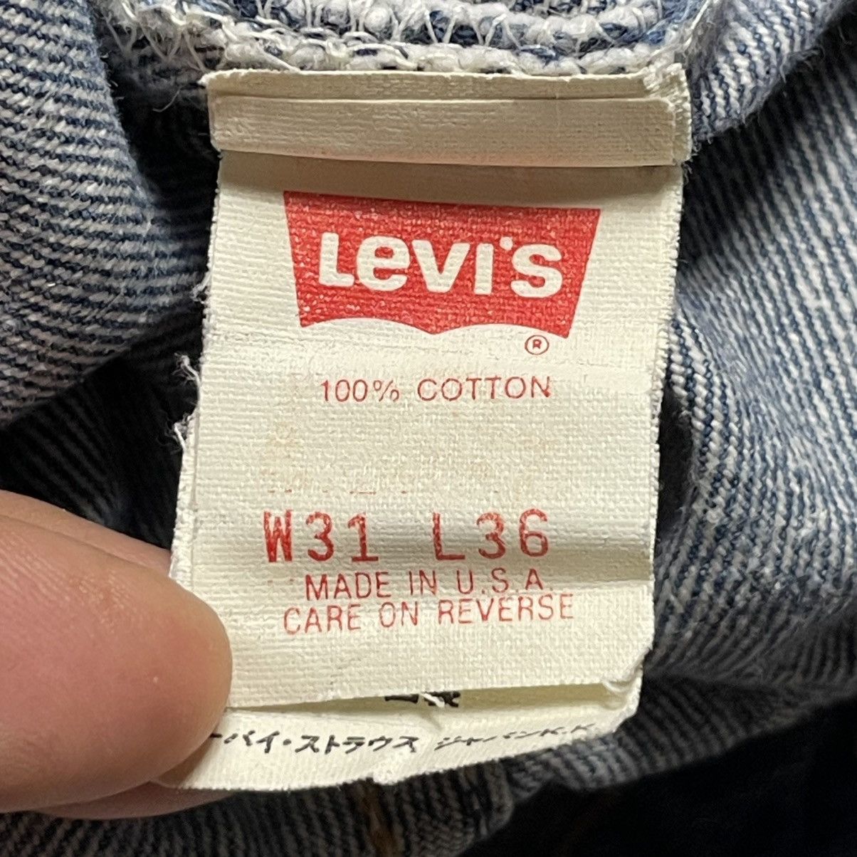 Levi's × Vintage Jeans Levi’s 501 Vintage 90’s Size US 31 - 7 Thumbnail