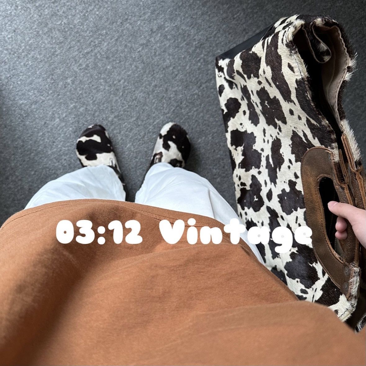 Kapital Vintage Kapital Cowhide Tote Size ONE SIZE - 8 Thumbnail