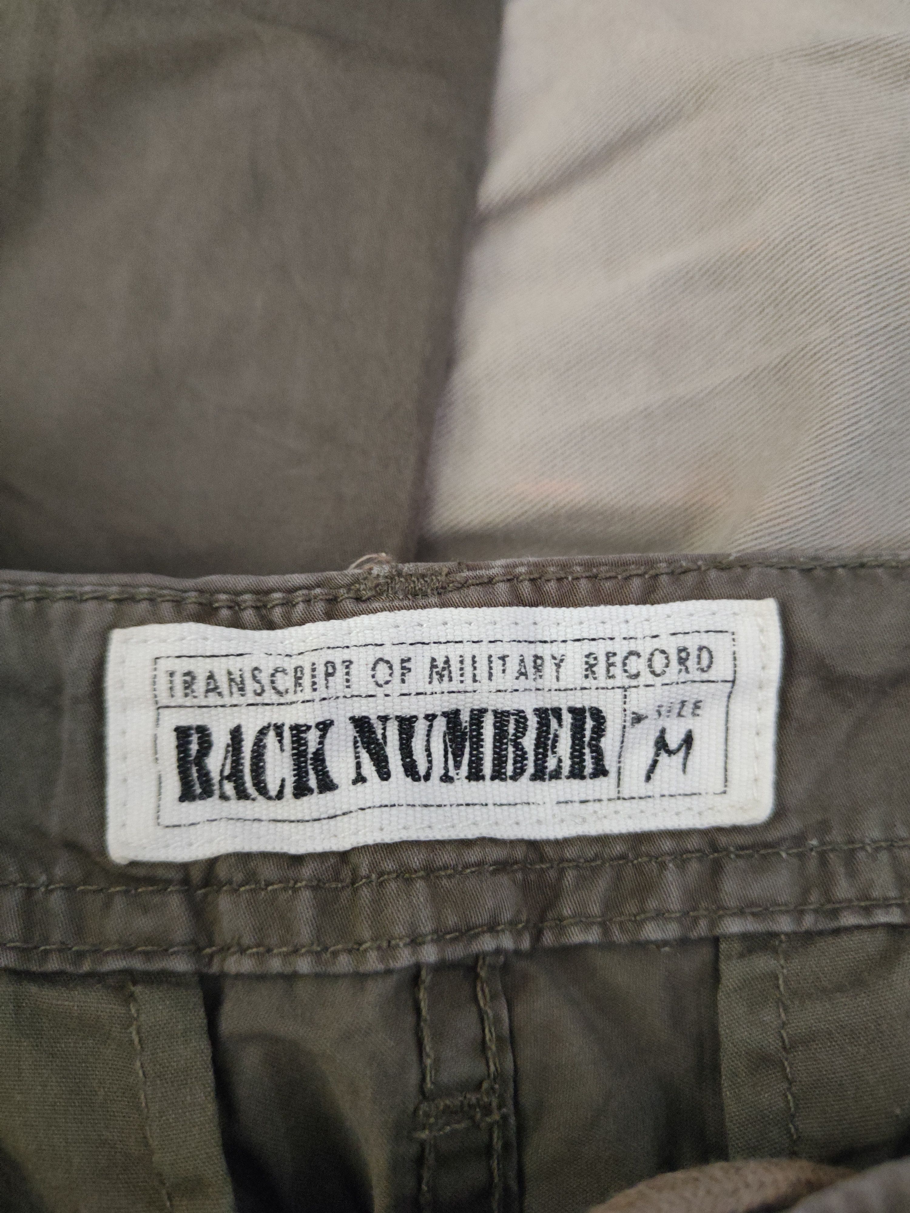 Japanese Brand DL Back Number Olive Multipocket Cargo Pants #46-234T Size US 32 / EU 48 - 14 Thumbnail