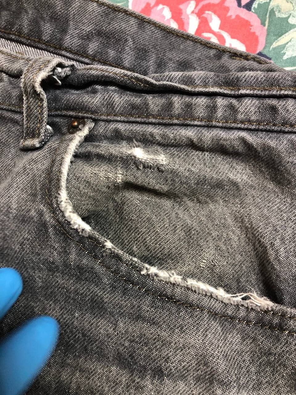 Levi's VINTAGE gray Levi's 505 100% cotton jeans STREETWEAR Size US 36 / EU 52 - 10 Thumbnail