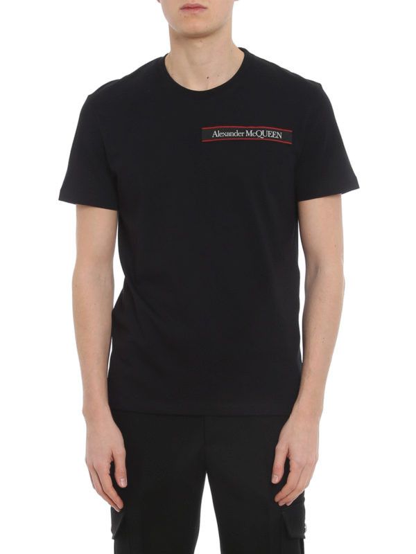 Alexander McQueen o1y1024 Oversize-T-Shirt In Black Size US M / EU 48-50 / 2 - 3 Thumbnail