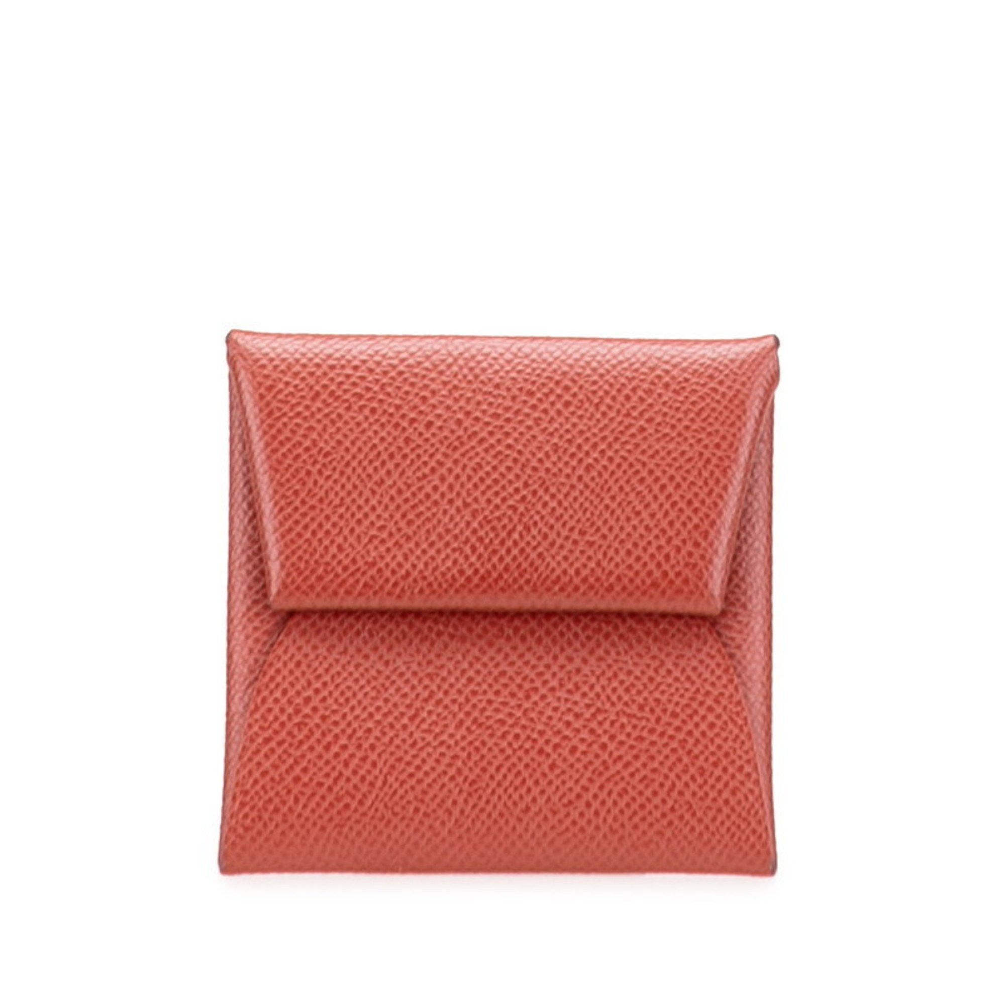 Hermes Hermès Bastia Wallet/Coin Purse Brown Epsom Leather Women's HERMES Size ONE SIZE - 1 Thumbnail