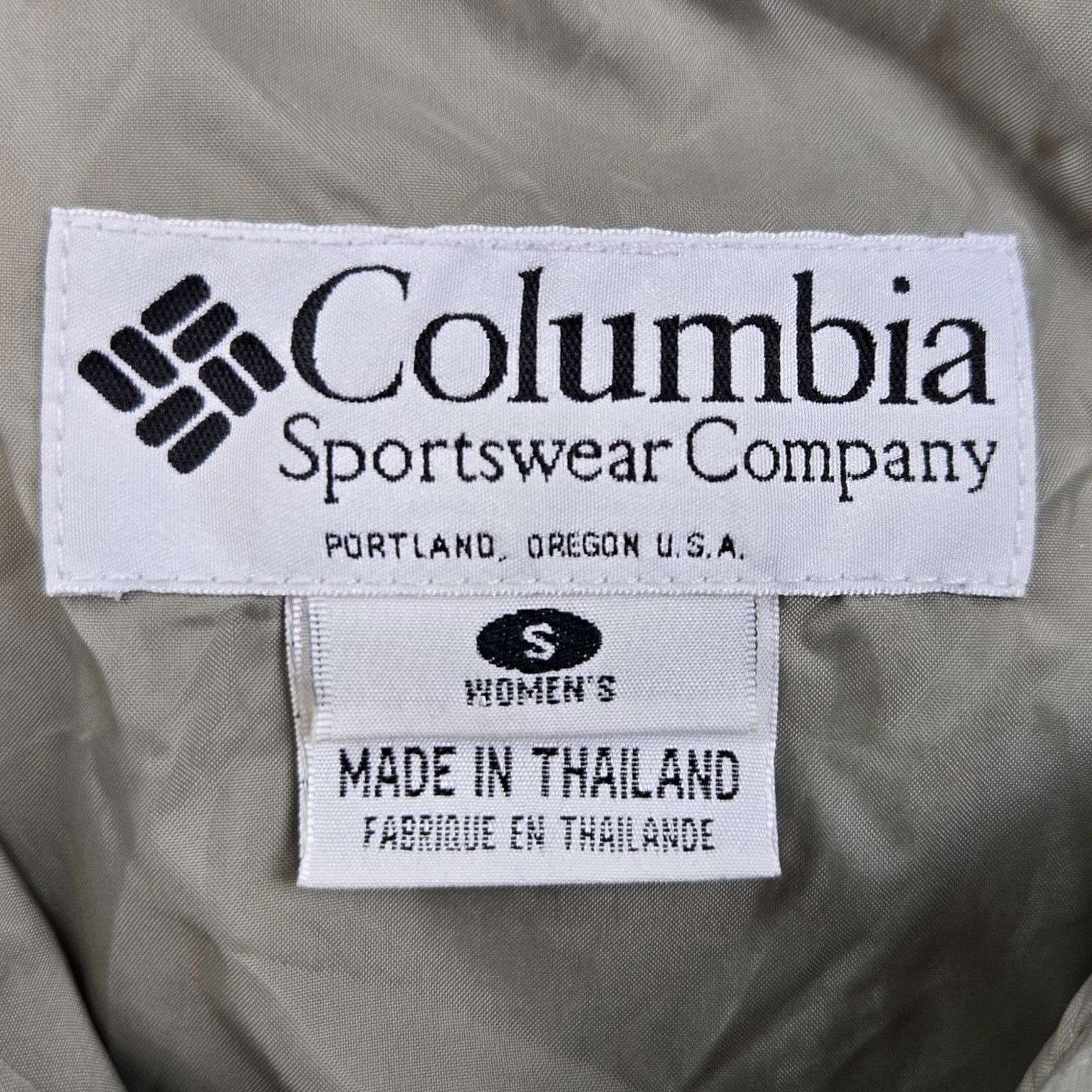 Columbia Columbia Two Tone Zip Hooded Jacket Size Small Size S / US 4 / IT 40 - 6 Thumbnail