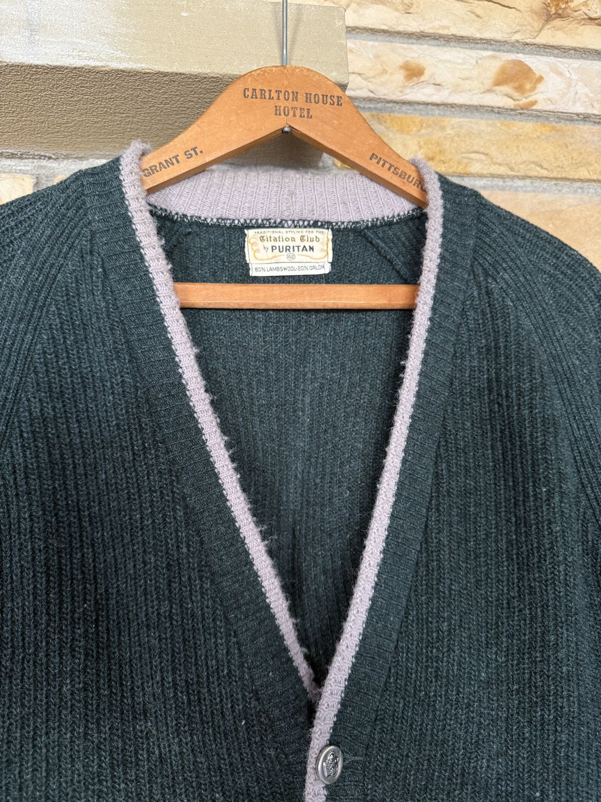 Vintage 60s Citation Club by Puritan Cardigan Knit Sweater