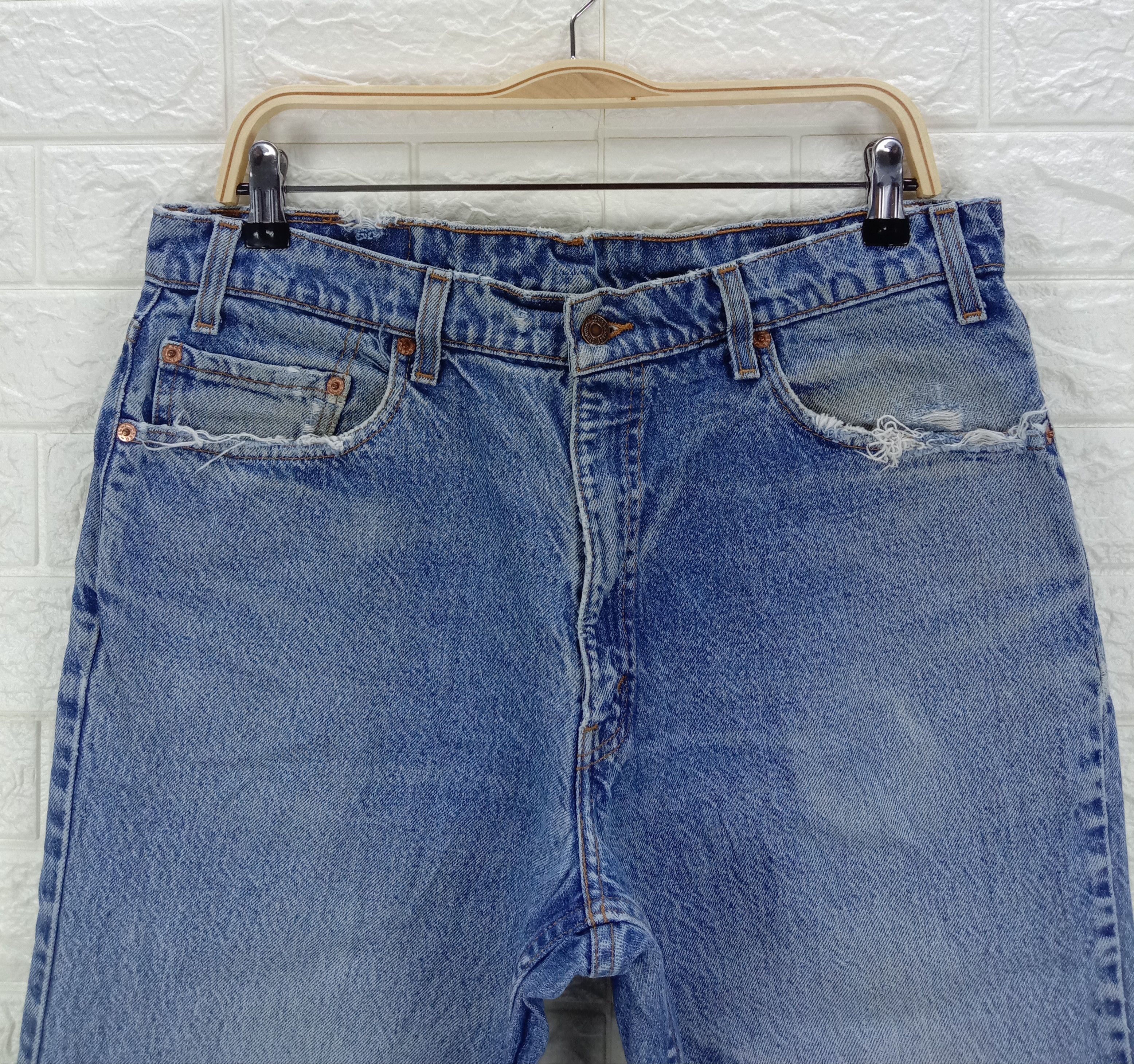 Levi's Vintage Levi's 550 Relaxed Fit Jeans Size US 33 - 2 Thumbnail