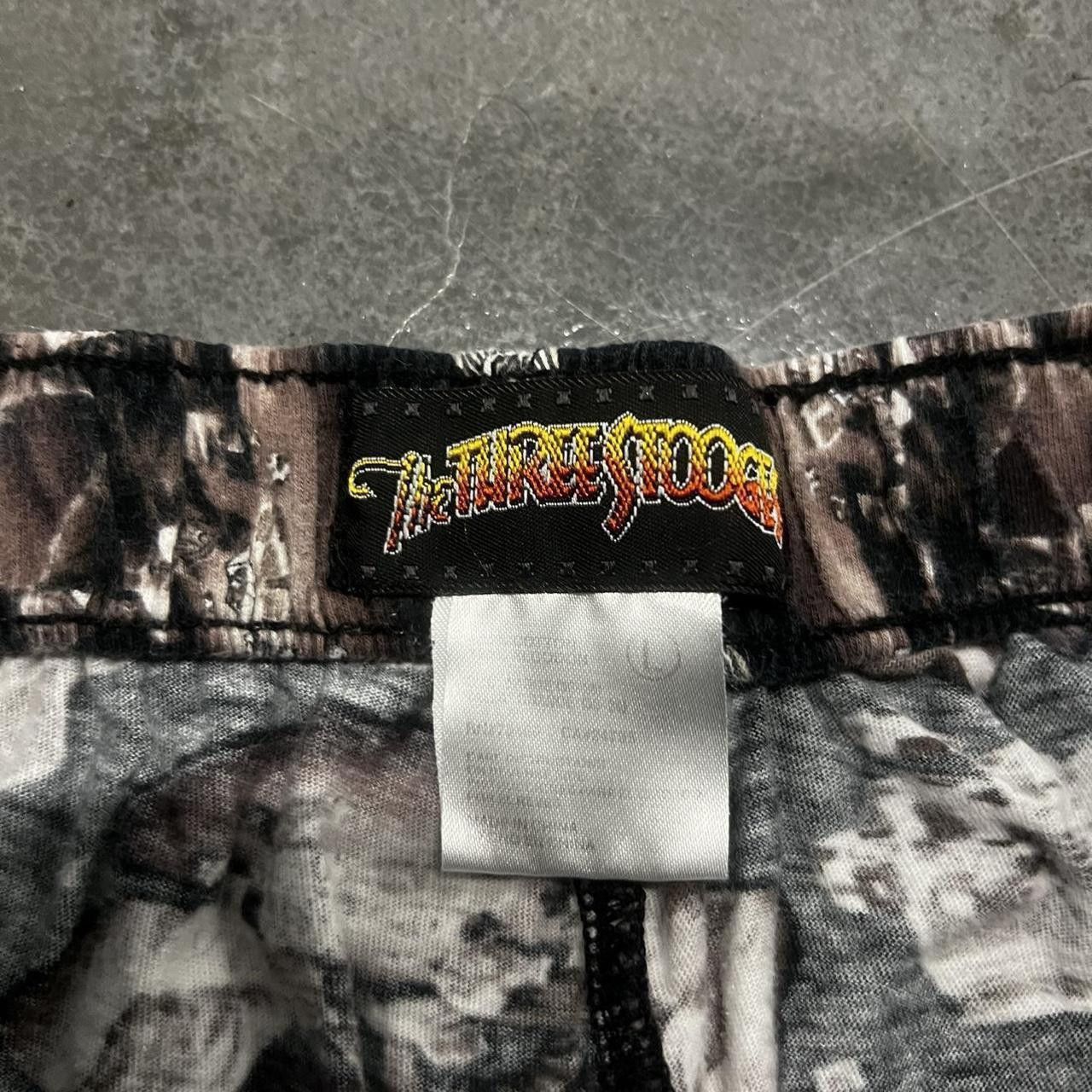 Vintage Crazy Vintage Y2K/2000s Baggy The Three Stooges Dunces Wild Casino Streetwear Sweatpants with adjustable waistband and pockets! Size US 34 / EU 50 - 7 Thumbnail