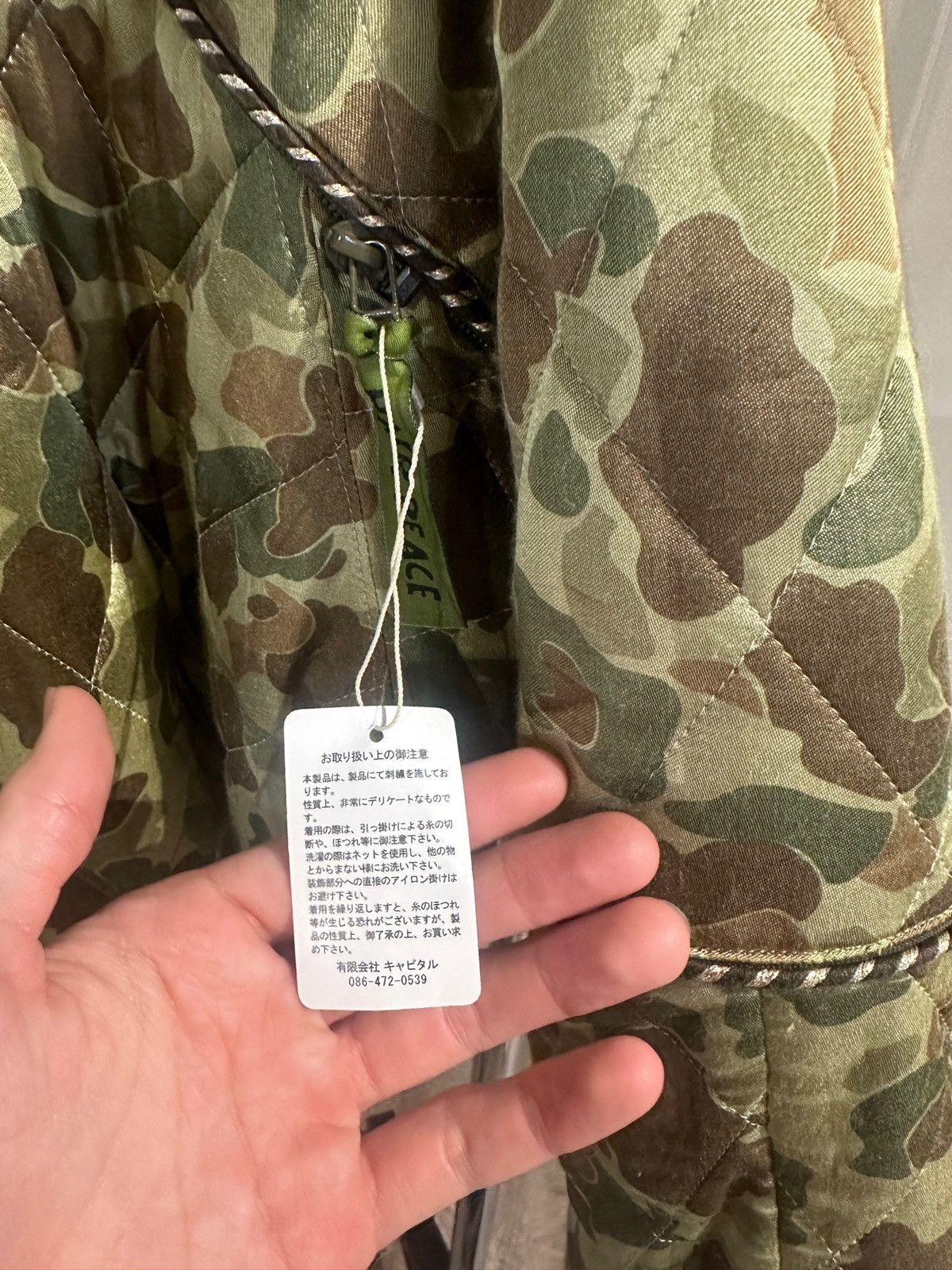 Kapital Kapital Camo Map Bomber Jacket Size 3 Size US L / EU 52-54 / 3 - 3 Thumbnail