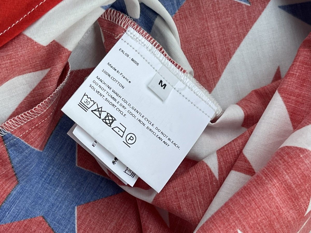 ERL !DS! FW22 ERL Star Print White Blue Red Shirt Size US M / EU 48-50 / 2 - 18 Thumbnail