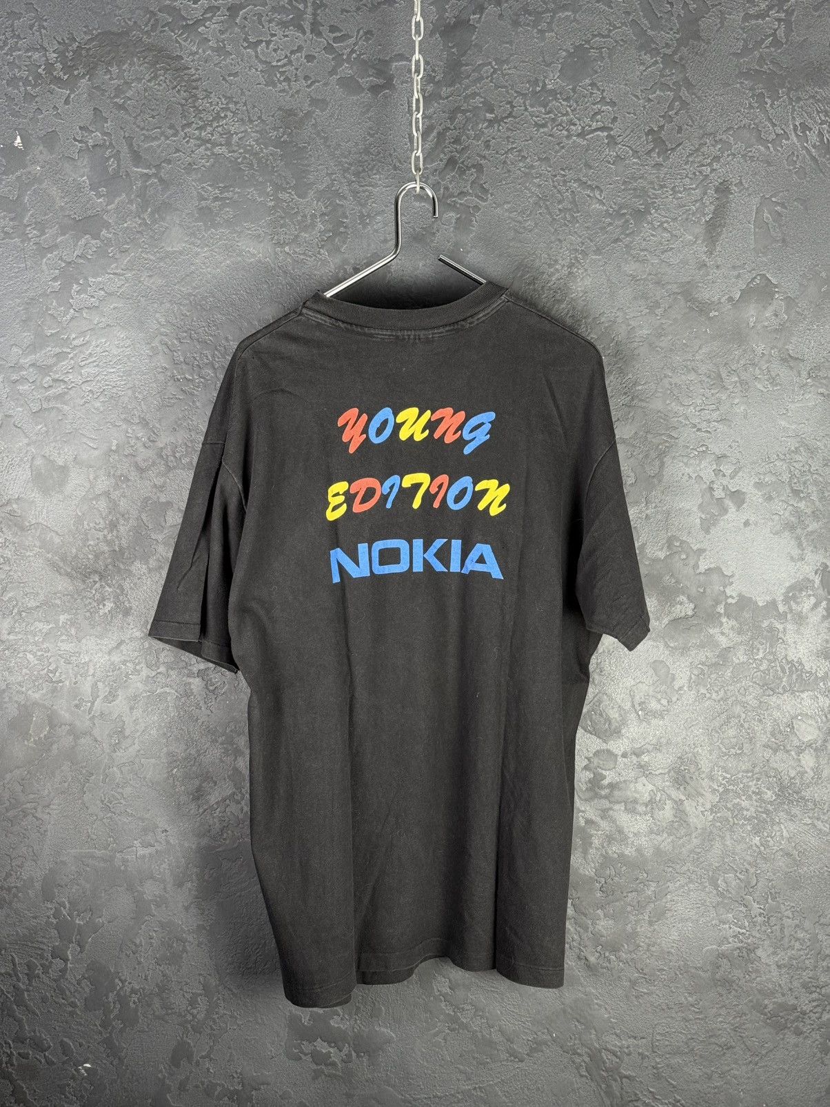 Vintage 90s Vintage Nokia Young Edition Single Stitch Promo Tee Size US XL / EU 56 / 4 - 5 Thumbnail