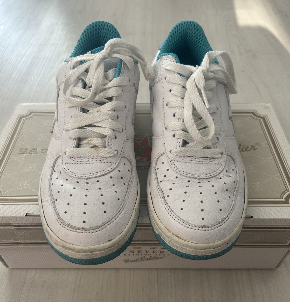 Bape RARE OG 2002 A BATHING APE X REVOLVER BAPESTA Size US 9 / EU 42 - 2 Thumbnail
