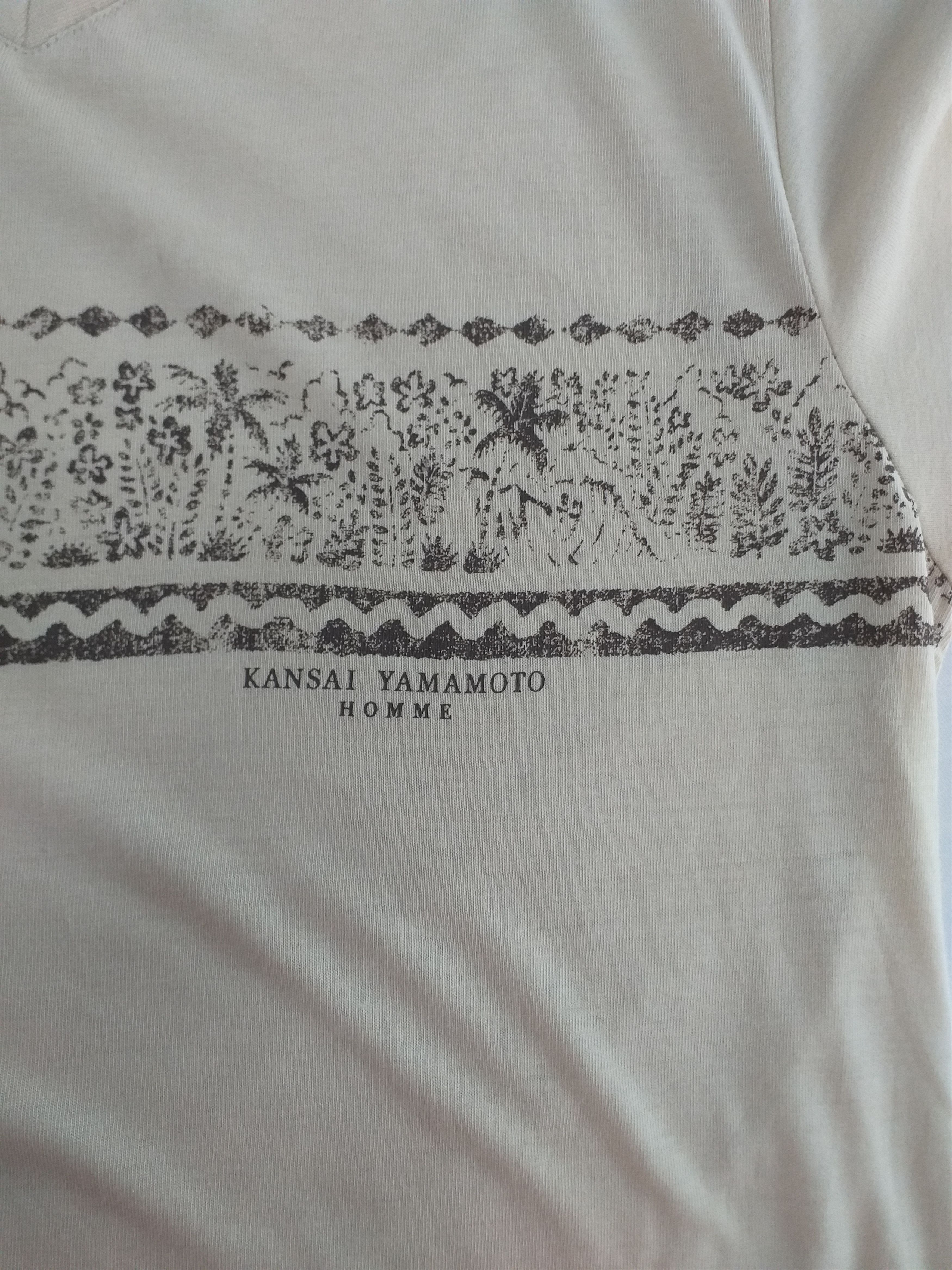 Japanese Brand Kansai Yamamoto Homme Medium T-Shirt -A044 Size US M / EU 48-50 / 2 - 4 Thumbnail
