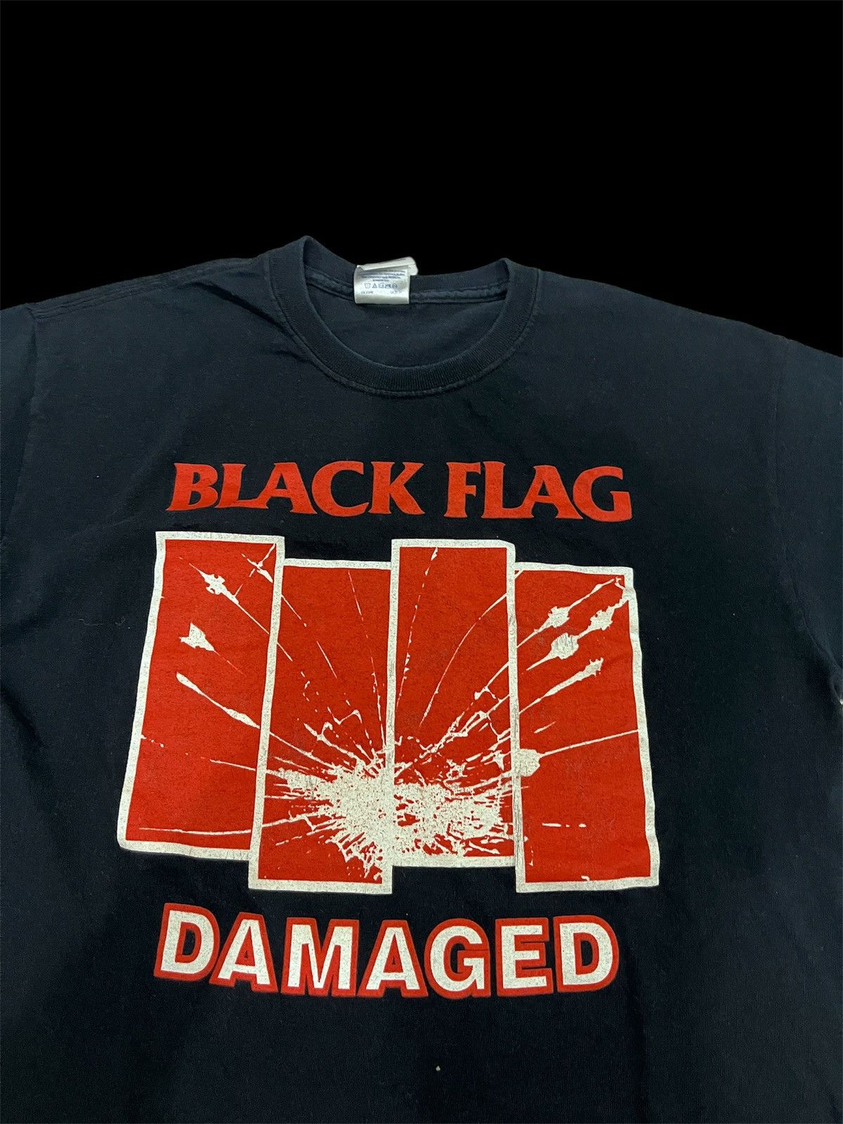 Band Tees Vintage Black Flag Size US M / EU 48-50 / 2 - 2 Thumbnail