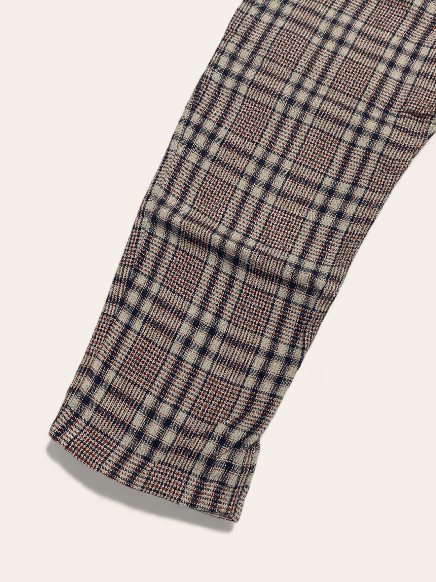 Isabel Marant 90s Vintage ISABEL MARANT Linen Checkered Pants Size 28" / US 6 / IT 42 - 3 Thumbnail