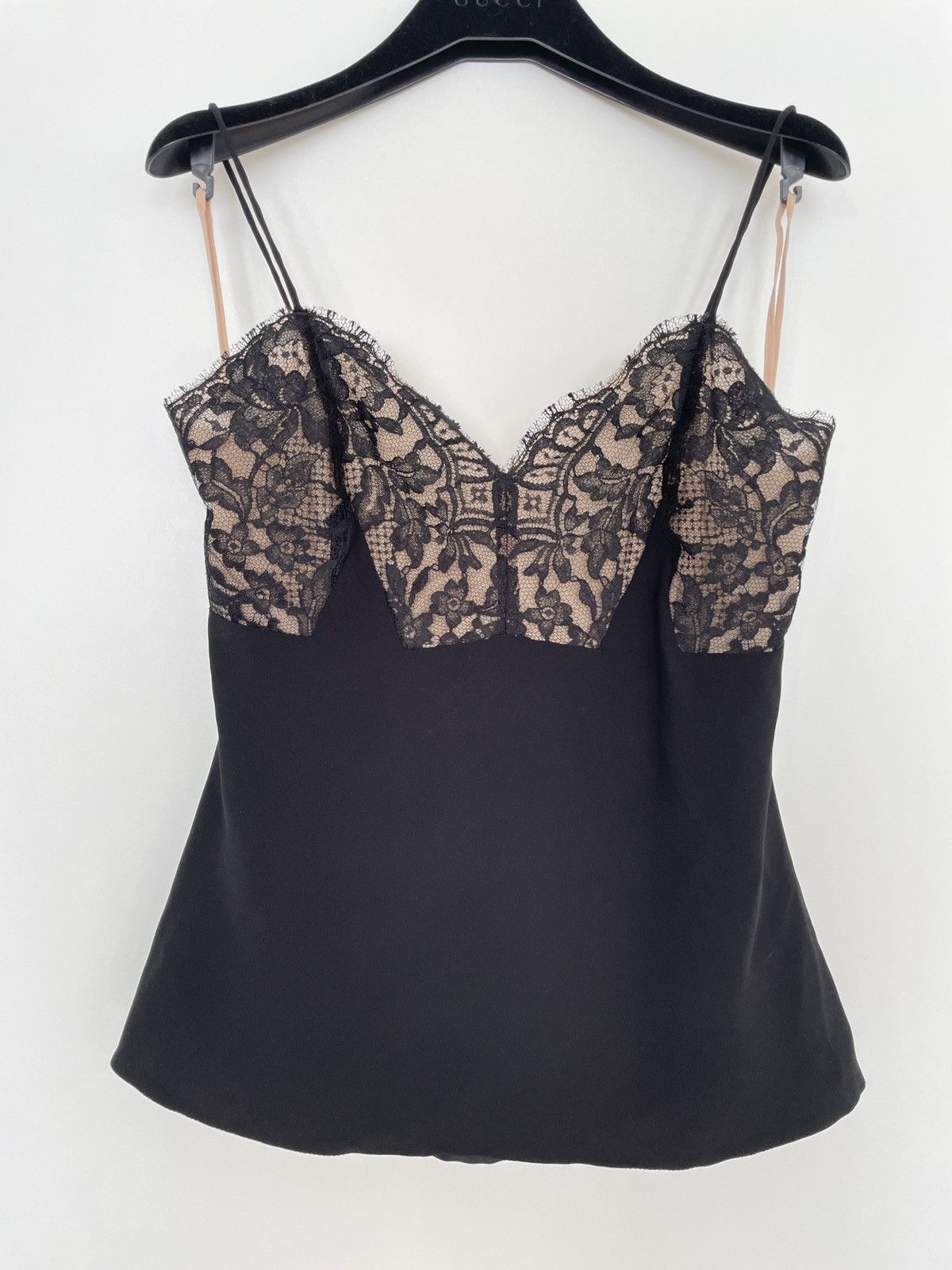 Alexander McQueen NWT Alexander McQueen black lace top cami Size S / US 4 / IT 40 - 3 Thumbnail