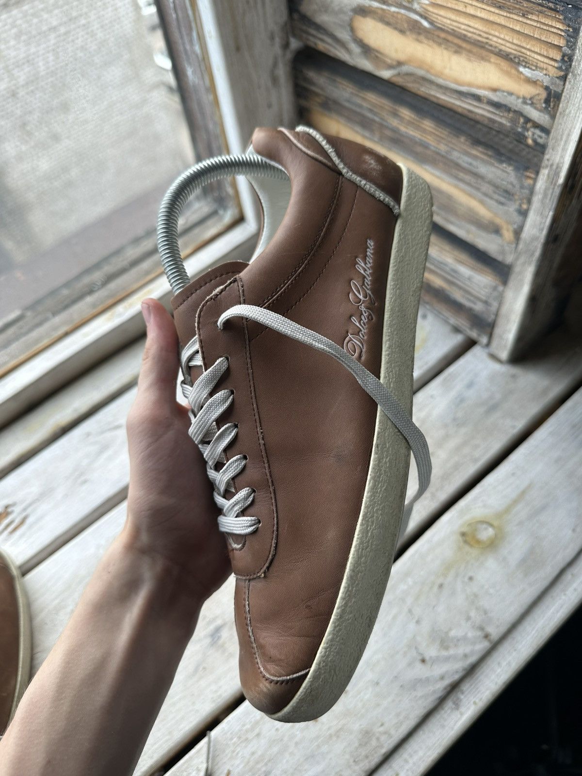 Dolce & Gabbana 🚨GRAIL DOLCE GABBANA Andy Sneaker MINIMALISM luxury Size US 8.5 / EU 41-42 - 9 Thumbnail