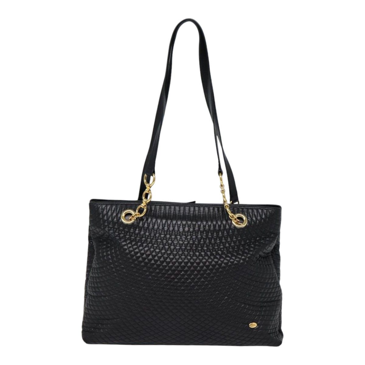 Bally Black Leather Tote Bag (Pre-Owned) Size ONE SIZE - 1 Thumbnail