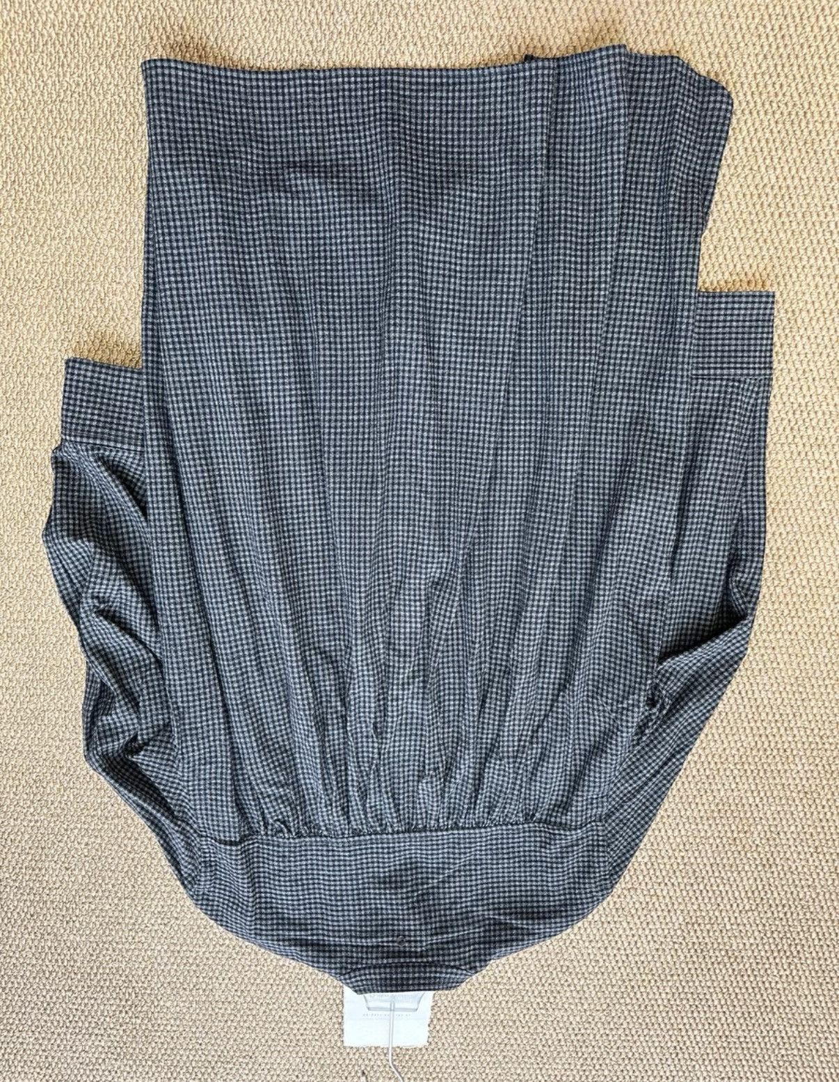 Omar Afridi Omar Afridi Omar Shirt Black & Grey Plaid Wool Shirt K23 Size US M / EU 48-50 / 2 - 6 Thumbnail