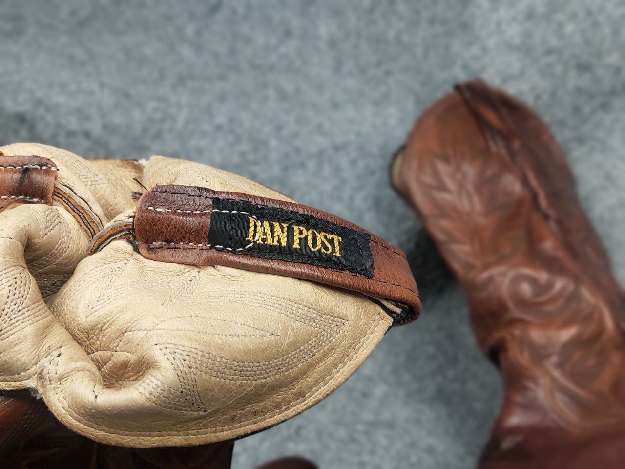 Dan Post Dan Post vintage Brown Western cowboy boots USA Made Size US 7.5 / IT 37.5 - 20 Thumbnail