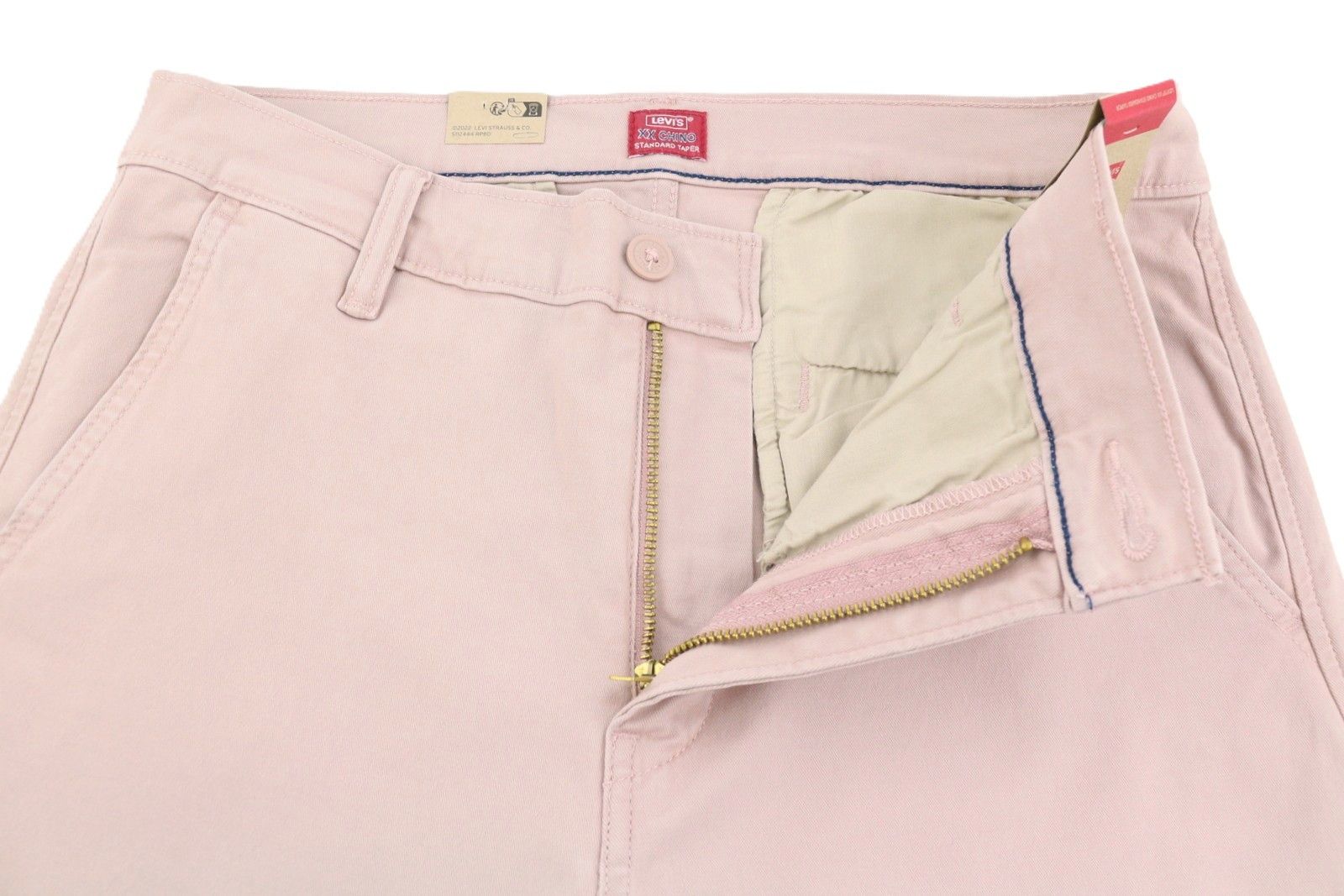 Levi's XX CHINO W31/L32 Pink Standard Taper Pants 87054 Size US 31 - 4 Thumbnail