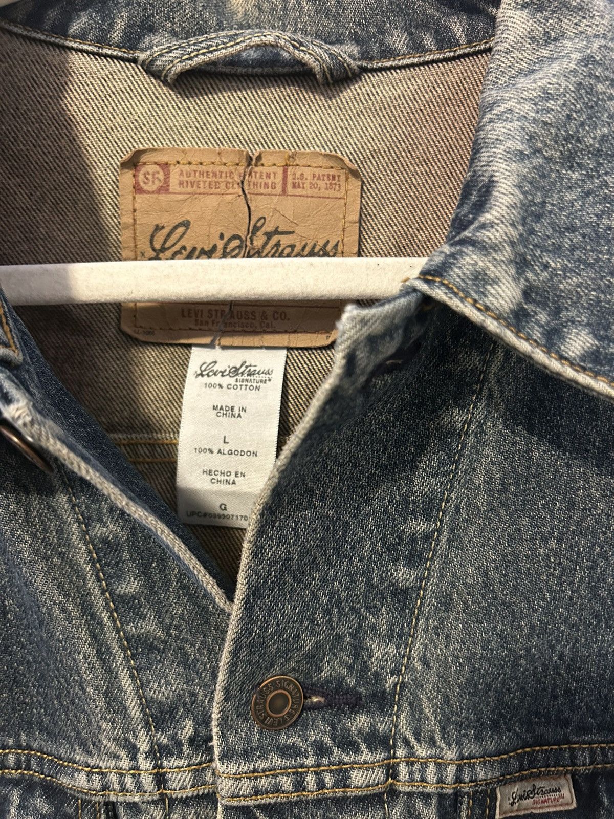 Levi's × Vintage Vintage Levi Jeans Jacket Size US L / EU 52-54 / 3 - 7 Thumbnail