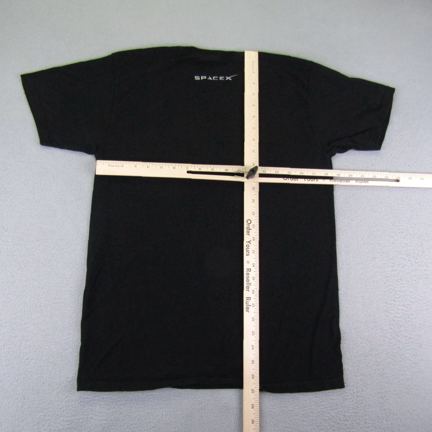 Vintage VINTAGE SpaceX T-Shirt Mens Medium Black Graphic Print USA American Flag Rocket Theme Size US M / EU 48-50 / 2 - 4 Thumbnail