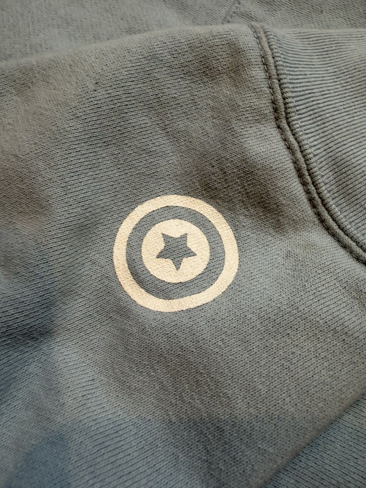 Bape A Bathing Ape Light Blue Camo Back Half Zip Up Shark Hoodie Size US L / EU 52-54 / 3 - 9 Thumbnail