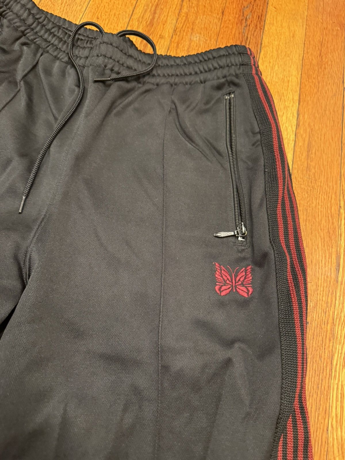Needles Needles Track Pants Black Red Size Small Size US 30 / EU 46 - 4 Thumbnail