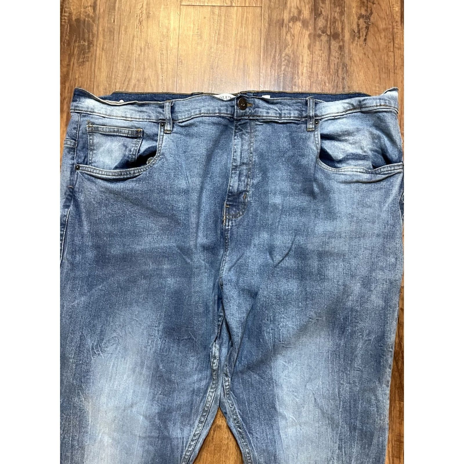 Vintage Evolution Mens Denim Skinny Jeans Size 50 Black Pocket Detail Size US 34 / EU 50 - 7 Thumbnail