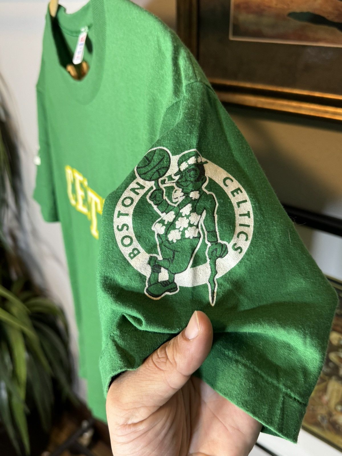 Vintage Vintage Boston Celtics Shirt Size US XL / EU 56 / 4 - 5 Thumbnail