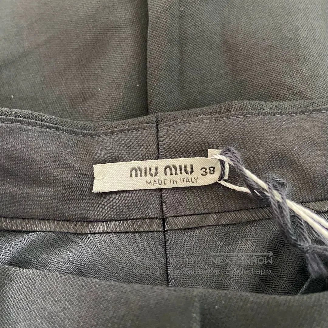 Miu Miu black miu miu shorts size 38. Size US 38 / EU 54 - 6 Thumbnail
