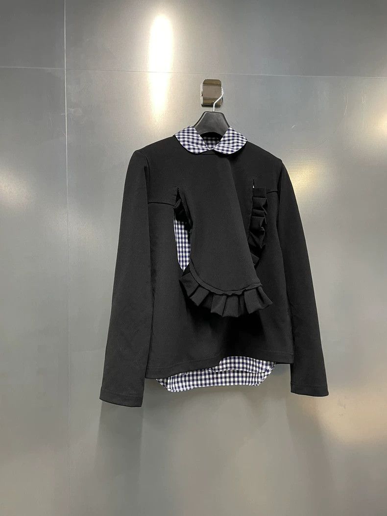 Comme des Garcons Comme Des Garcons Pleated cut-out with blouse and sweatshi Size S / US 4 / IT 40 - 4 Thumbnail