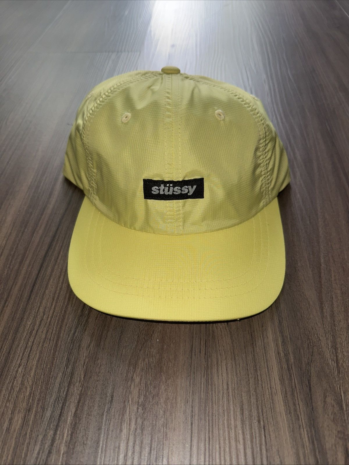 Stussy Stüssy Poly Ripstop Low Pro Cap Yellow Adjustable Hat New Size ONE SIZE - 1 Thumbnail