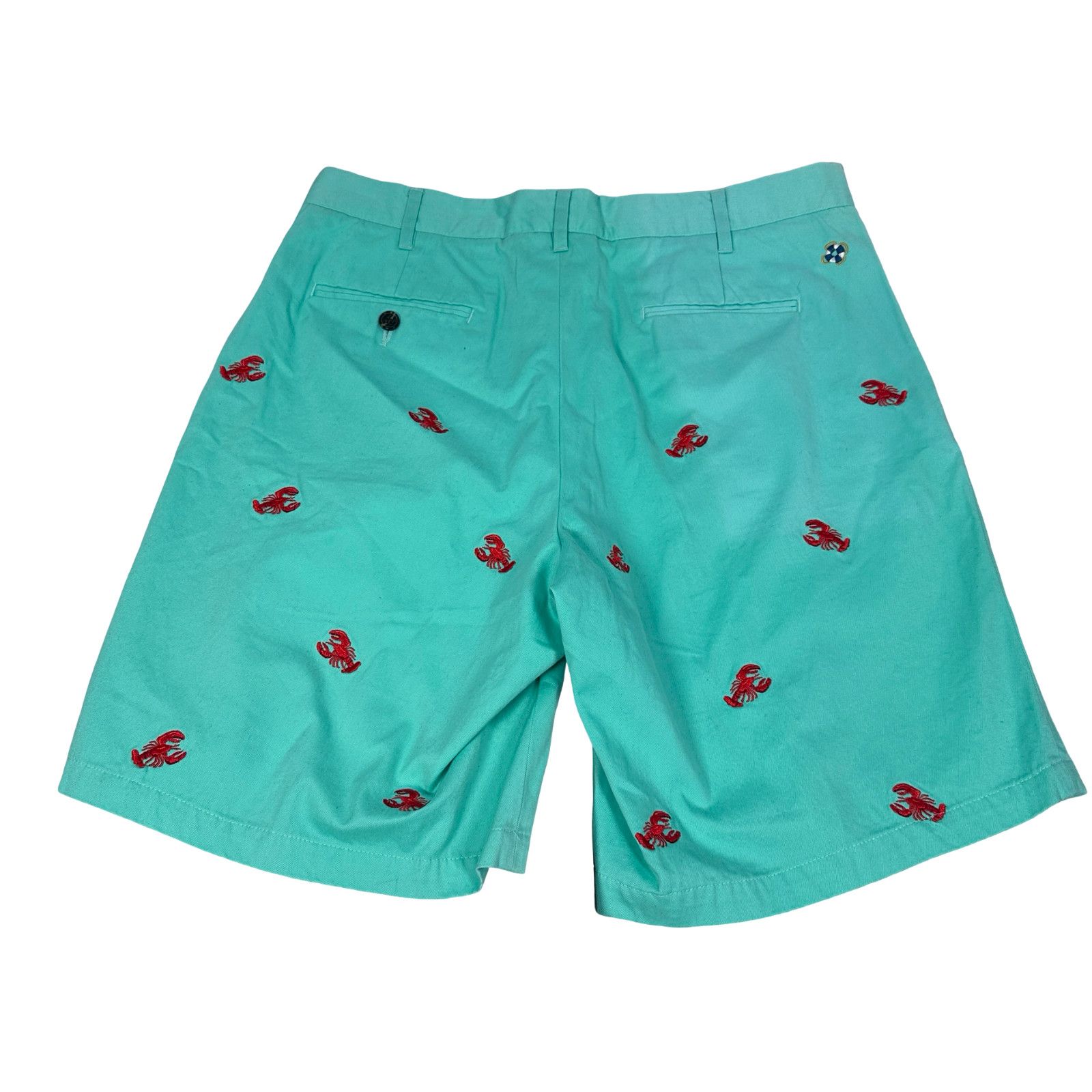 Castaway Clothing Castaway Cisco Short Men’s 34 Aqua Blue Lobster Cotton Size US 34 / EU 50 - 2 Thumbnail