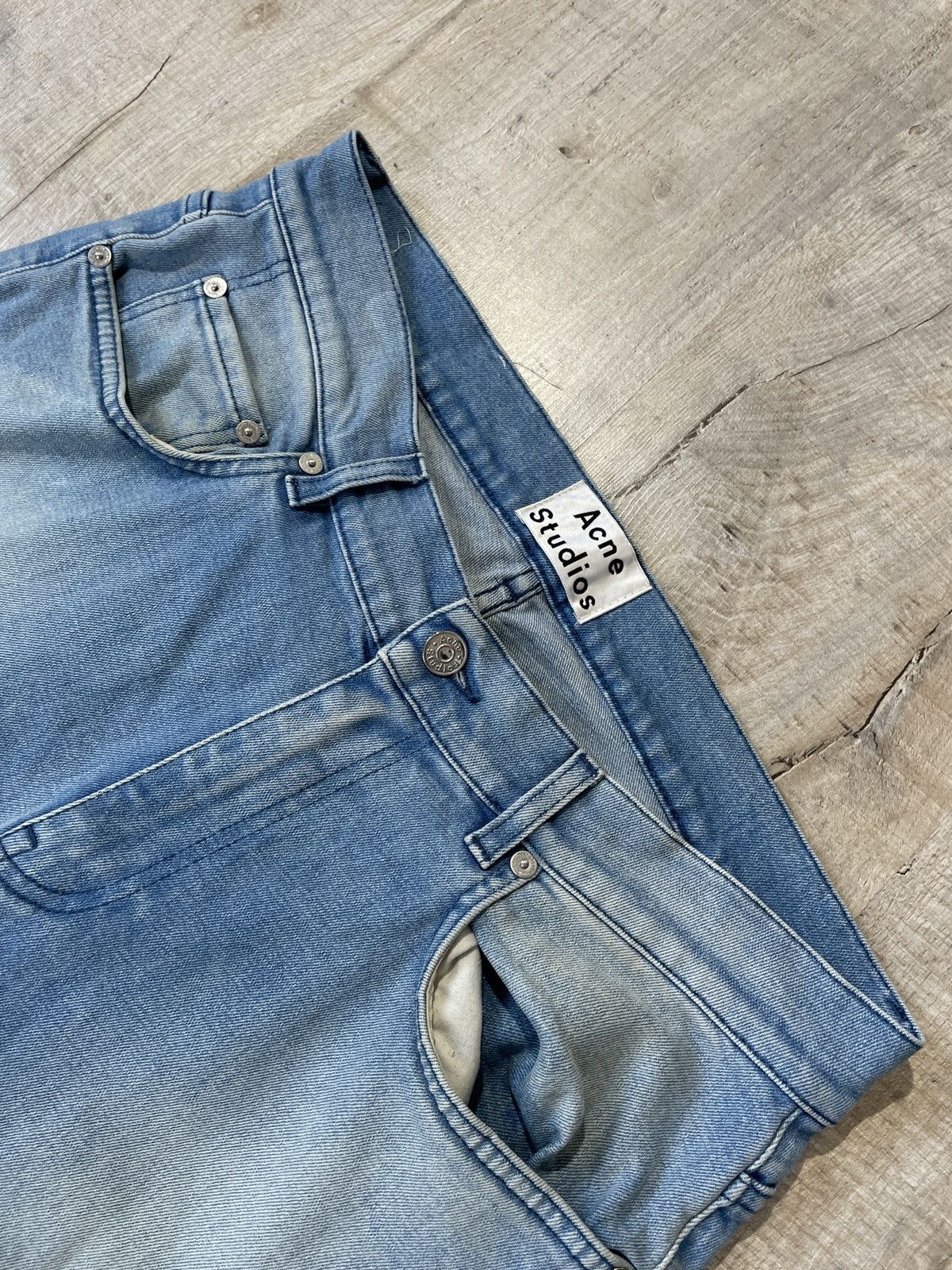 Acne Studios × Vintage Acne Studios Ace Wave 33/34 Skinny Jeans Size US 33 - 5 Thumbnail