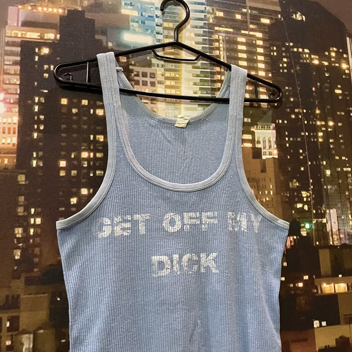 Band Tees OPIUM T SHIRT HUMOR GET OFF MY DICK PENIS SEX PORNSTAR 90s Size US M / EU 48-50 / 2 - 2 Thumbnail