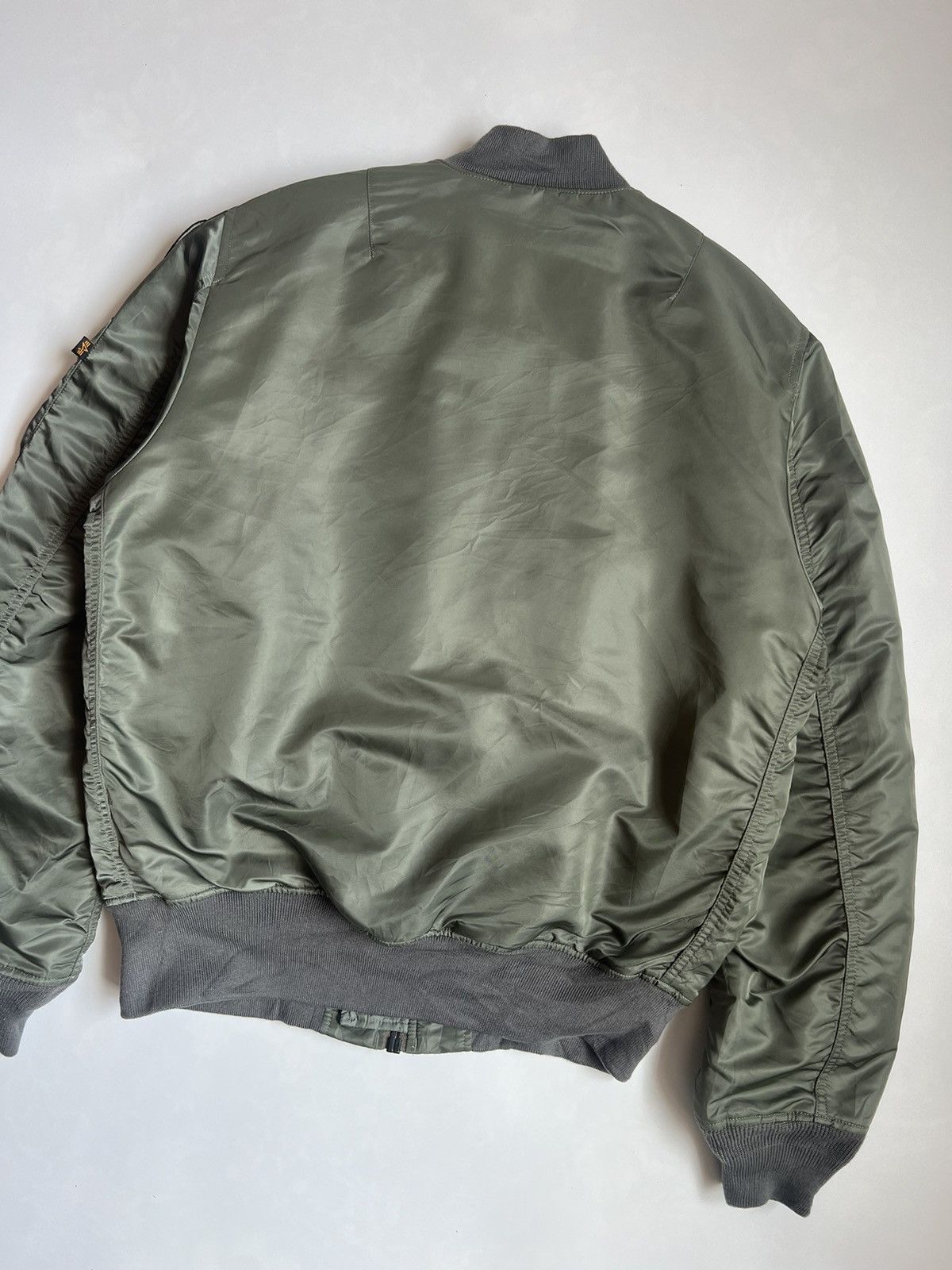 Alpha Industries Vintage Alpha Industries Knoxville Military Bomber Jacket Size US XL / EU 56 / 4 - 9 Thumbnail