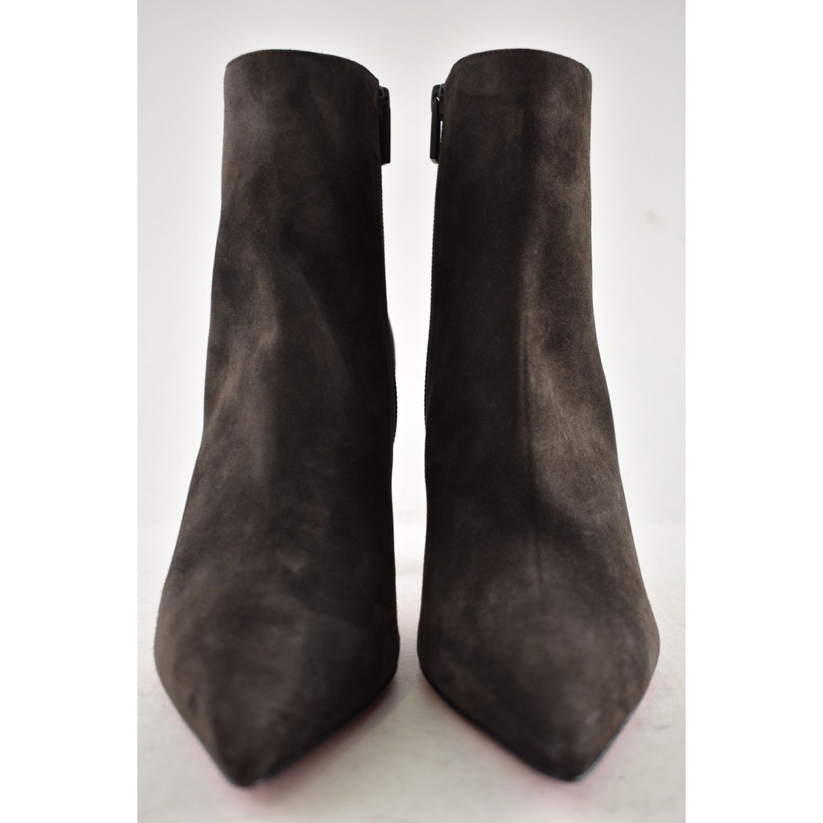 Christian Louboutin Christian Louboutin Vibella Booty Cafe Brown Suede 39 Size US 9 / IT 39 - 10 Thumbnail