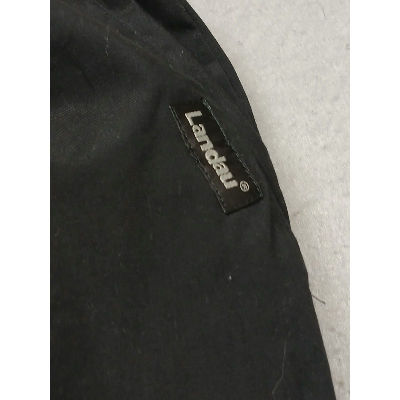 Other Landau (P2X) Women's Black Poly Blend Relaxed Sweatpants Size 32" / US 10 / IT 46 - 7 Thumbnail
