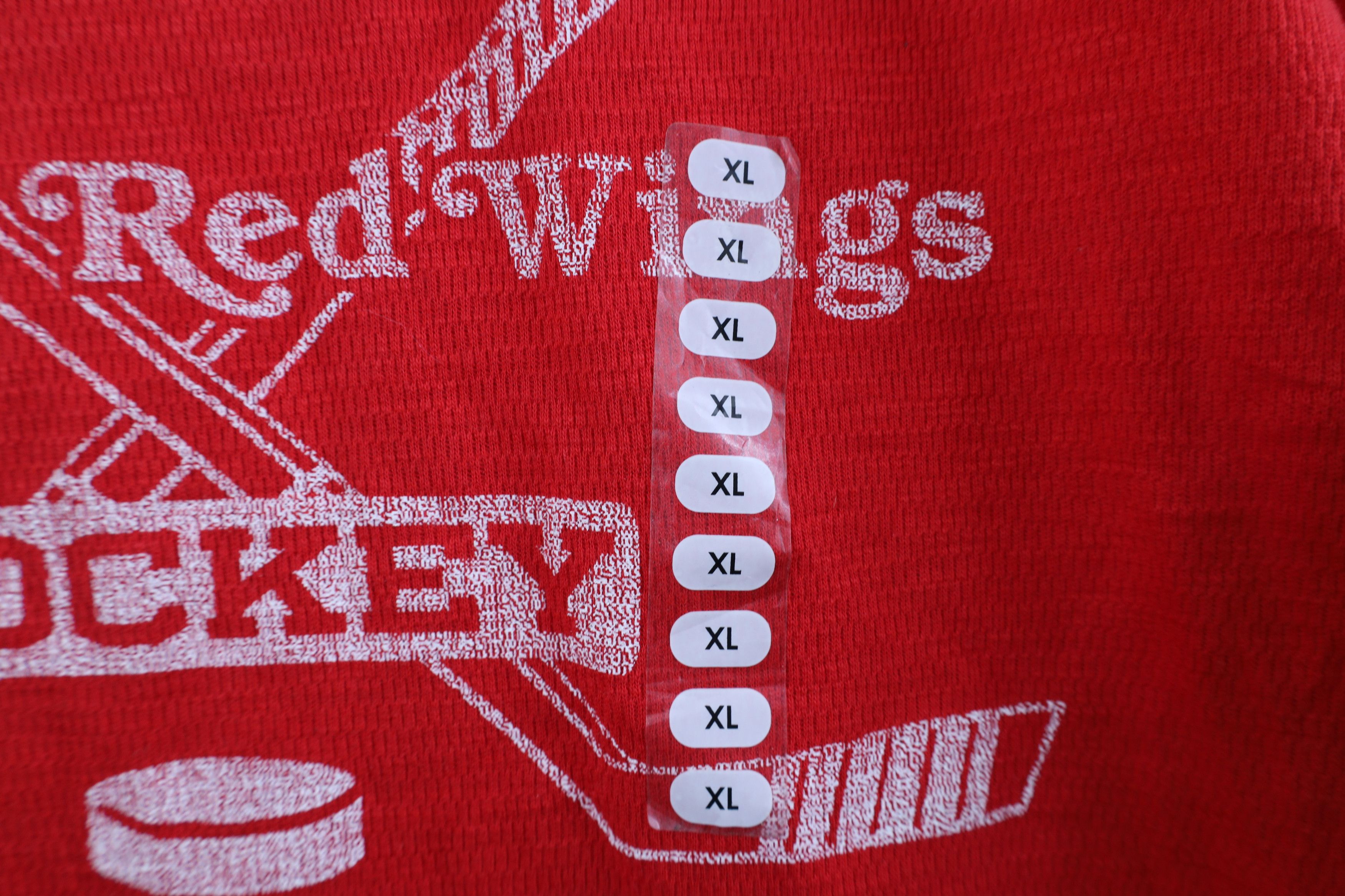 Vintage Deadstock Vintage Y2K Hockey Thermal Waffle Knit T-Shirt Size US XL / EU 56 / 4 - 9 Thumbnail