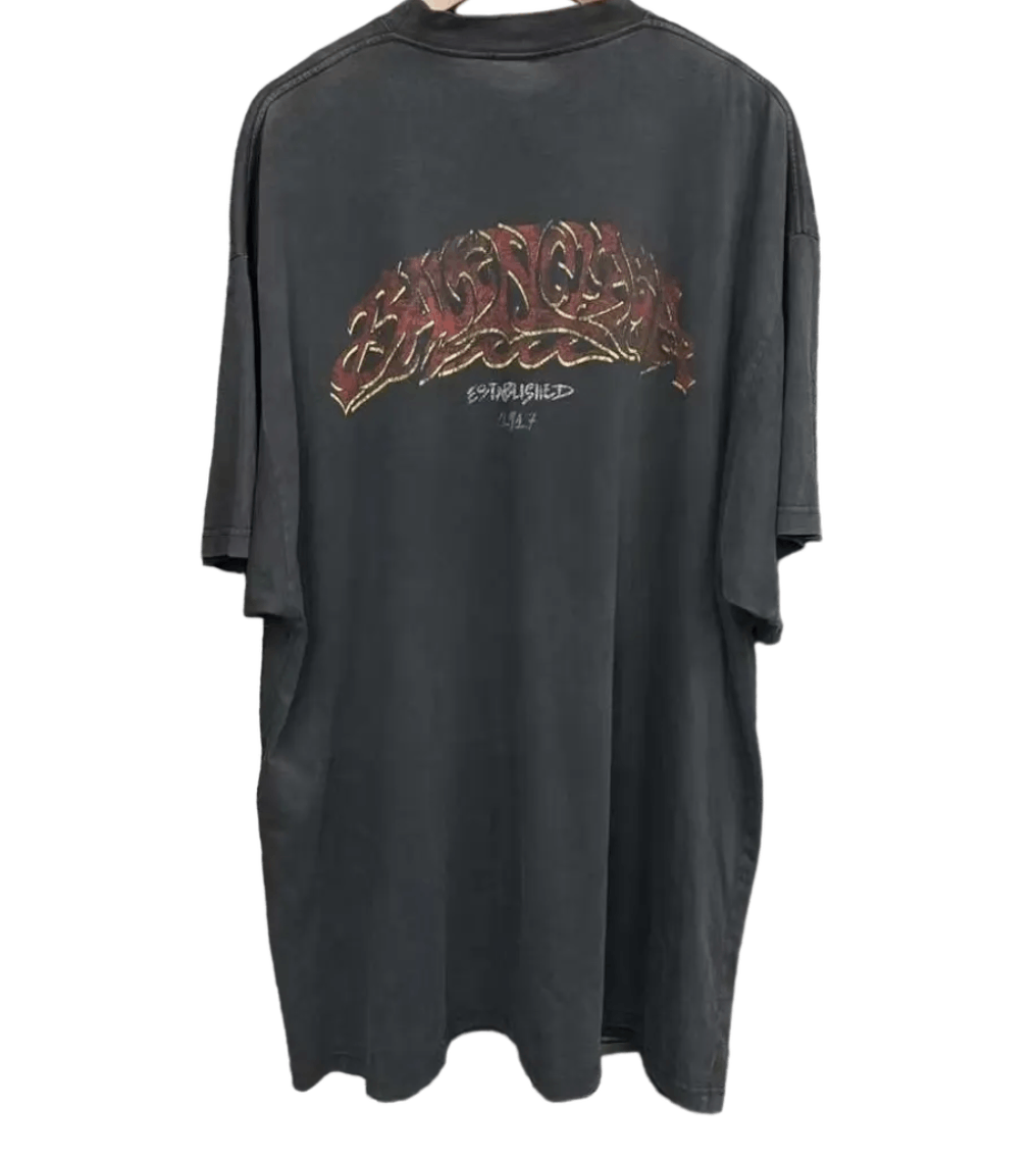 Balenciaga BALENCIAGA Oversized Offshore T shirt Size US M / EU 48-50 / 2 - 2 Thumbnail