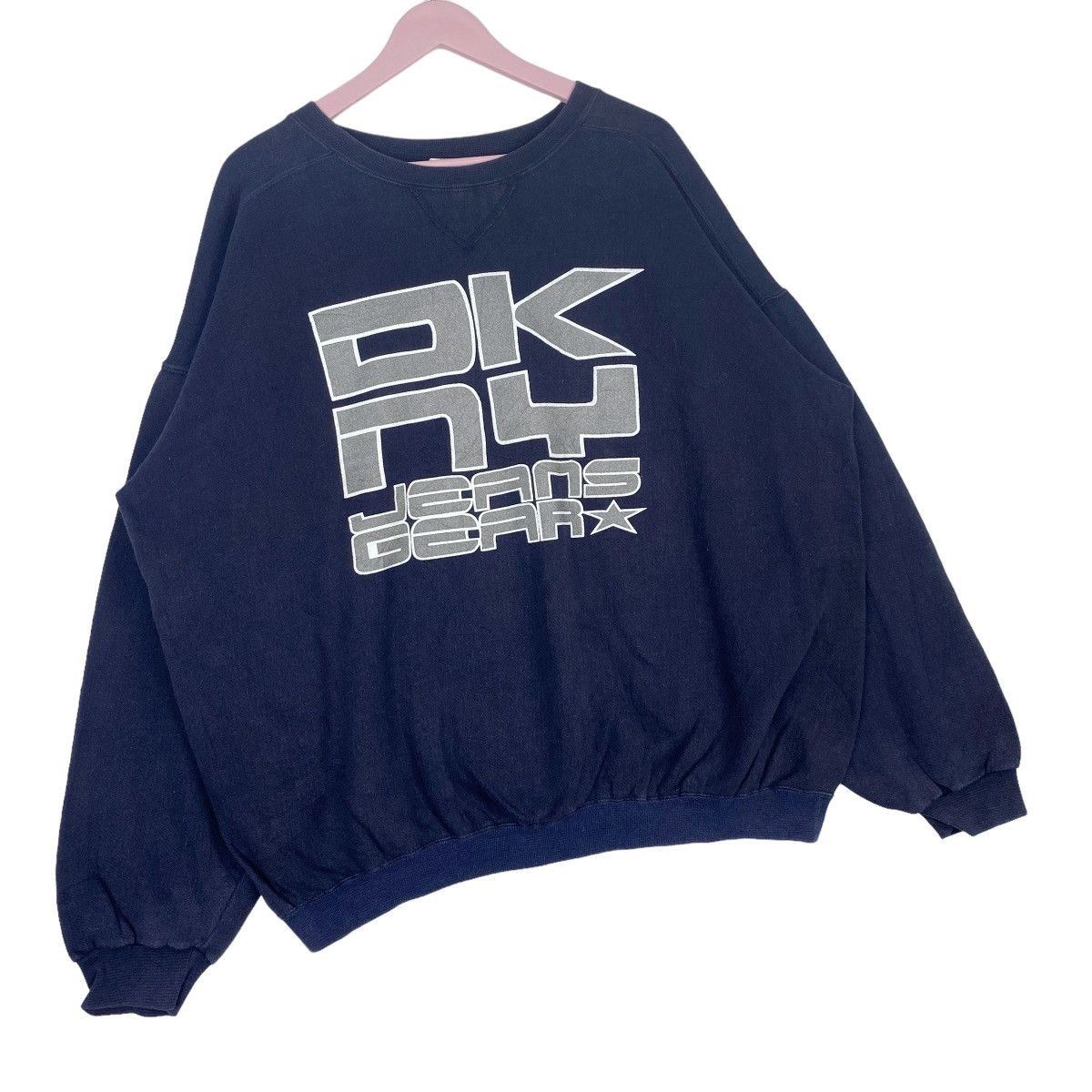 DKNY DKNY Jeans Gear Sweatshirt Crewneck Pullover Jumper Size US XXL / EU 58 / 5 - 4 Thumbnail