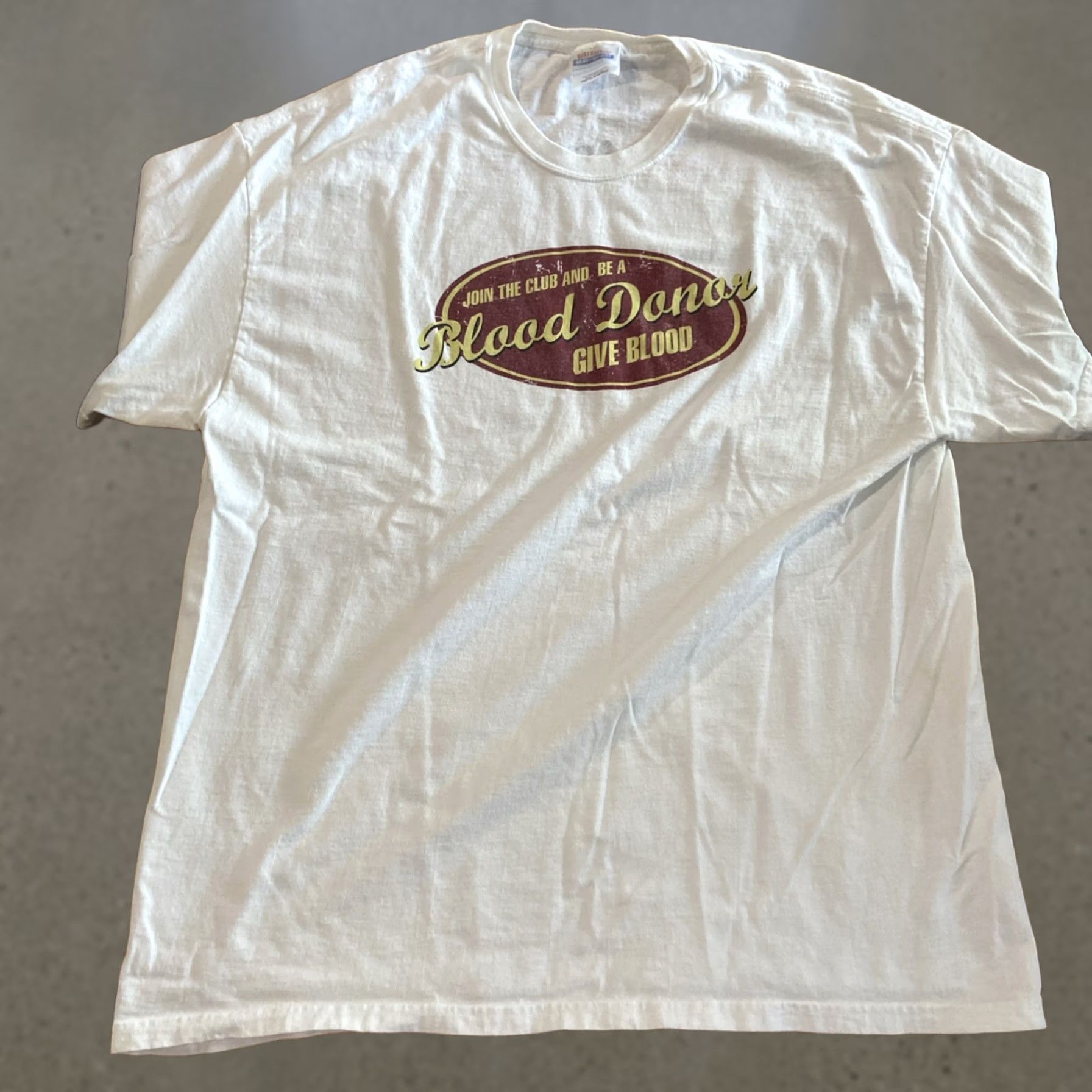Hanes VINTAGE American Red Cross Join the Club Graphic T-Shirt XL Men White 90s Army Deseret Storm Logo 1990s Hanes Short Sleeve Crew Neck Cotton T-Shirt Size US XL / EU 56 / 4 - 1 Thumbnail